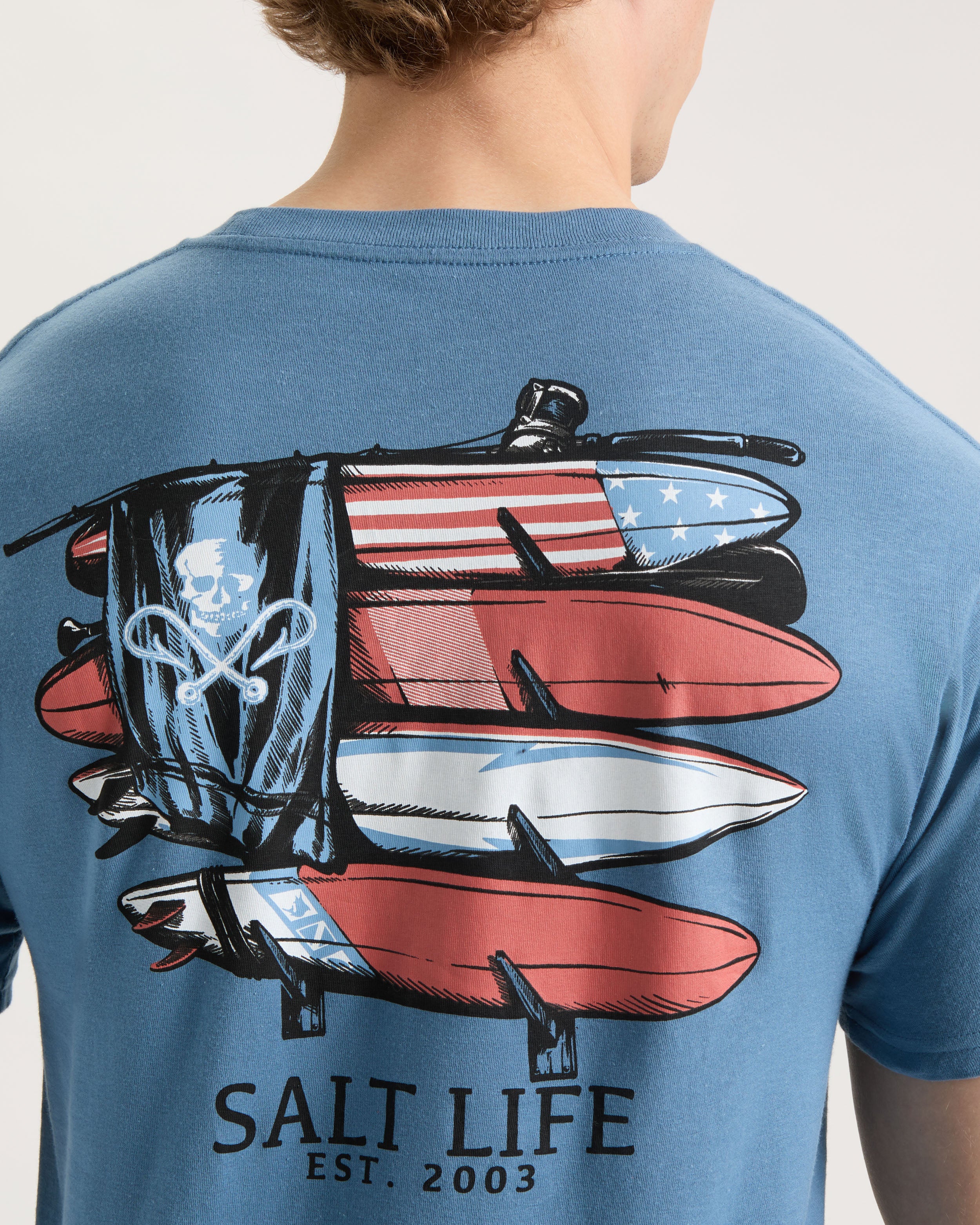 Men's American Quiver Short Sleeve Shirt - Image 5