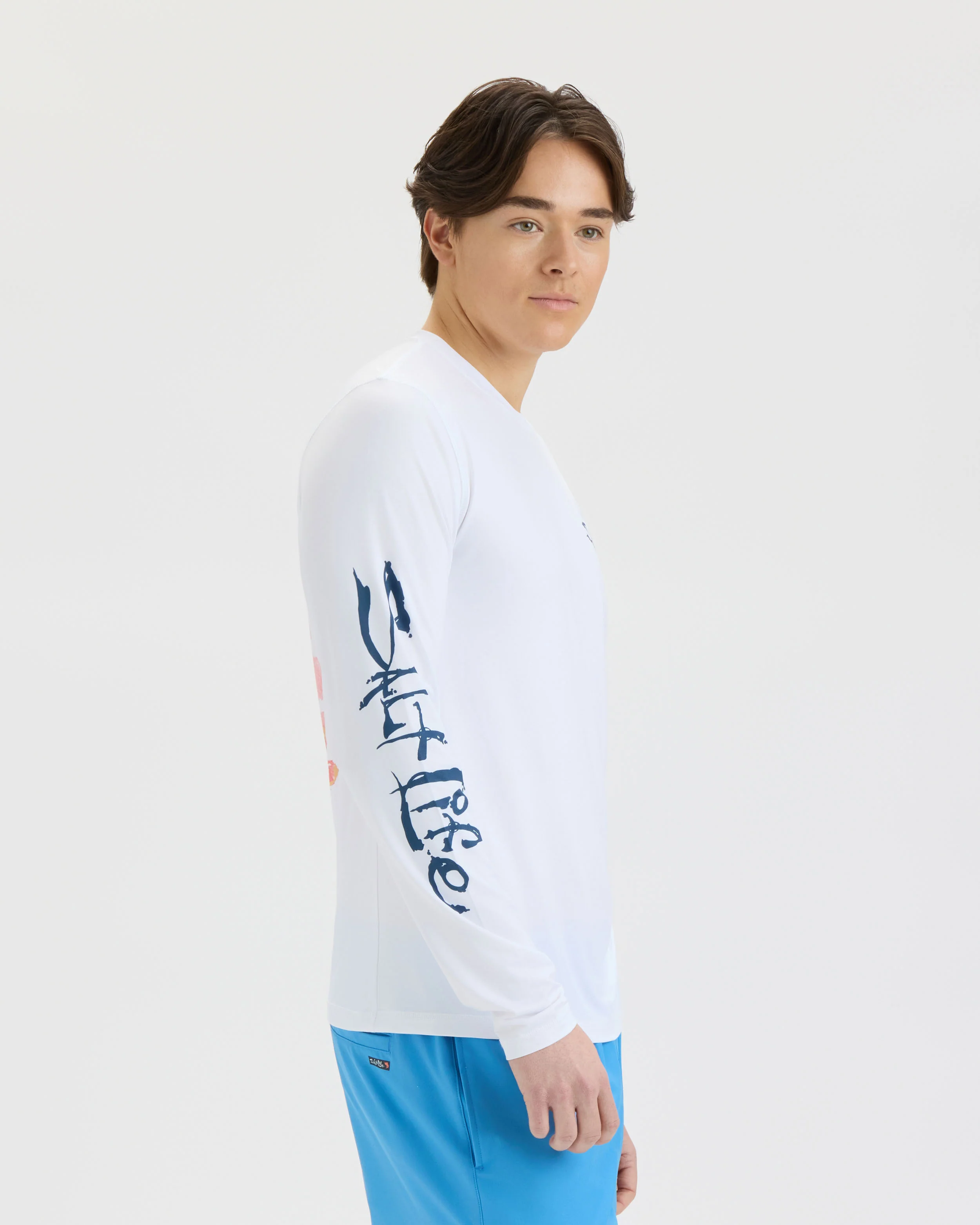 Men’s Americana Tuna SLX Performance Long Sleeve Tee - Image 3