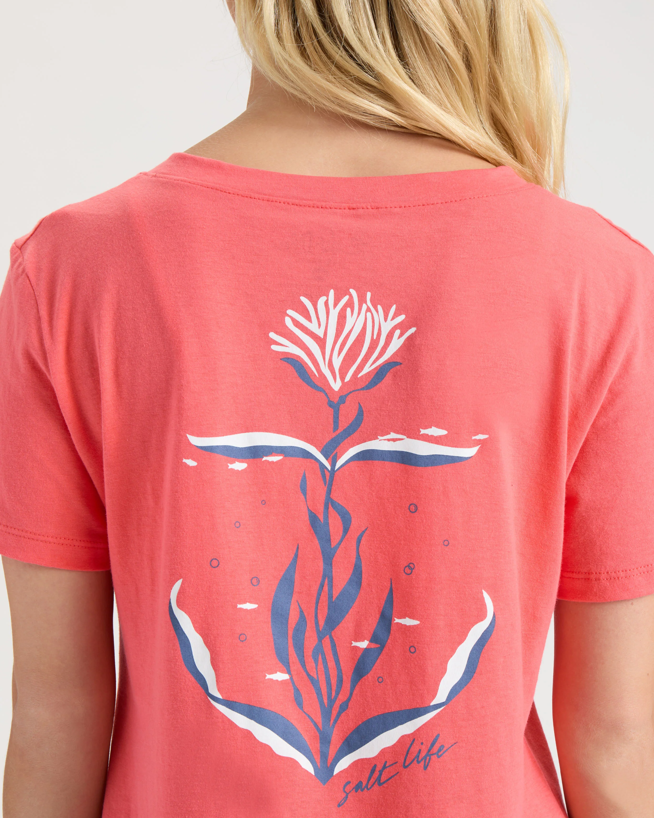 Women's Anchored Kelp Short Sleeve Shirt - Image 5