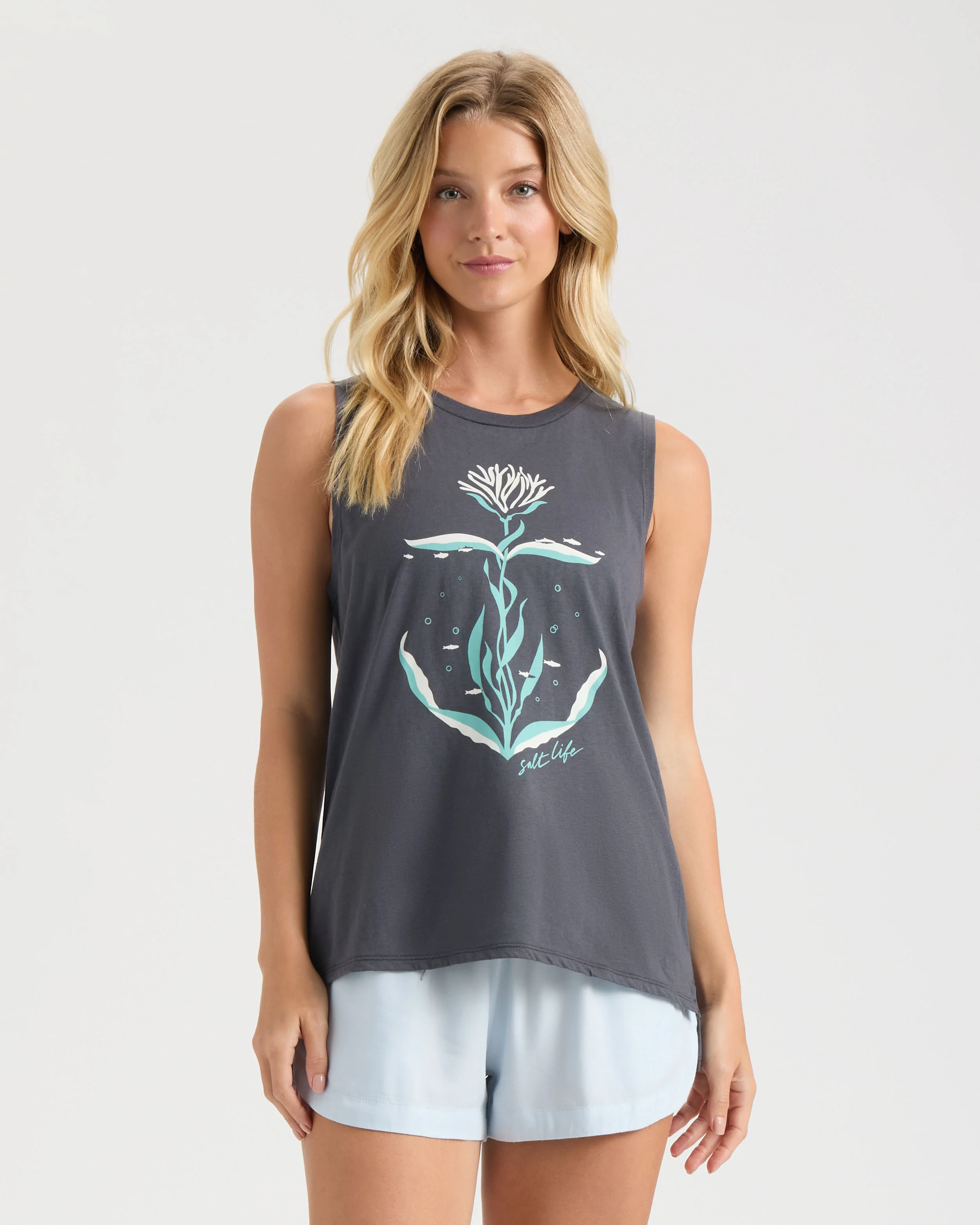 Women's Anchored Kelp Tank Top - Image 2