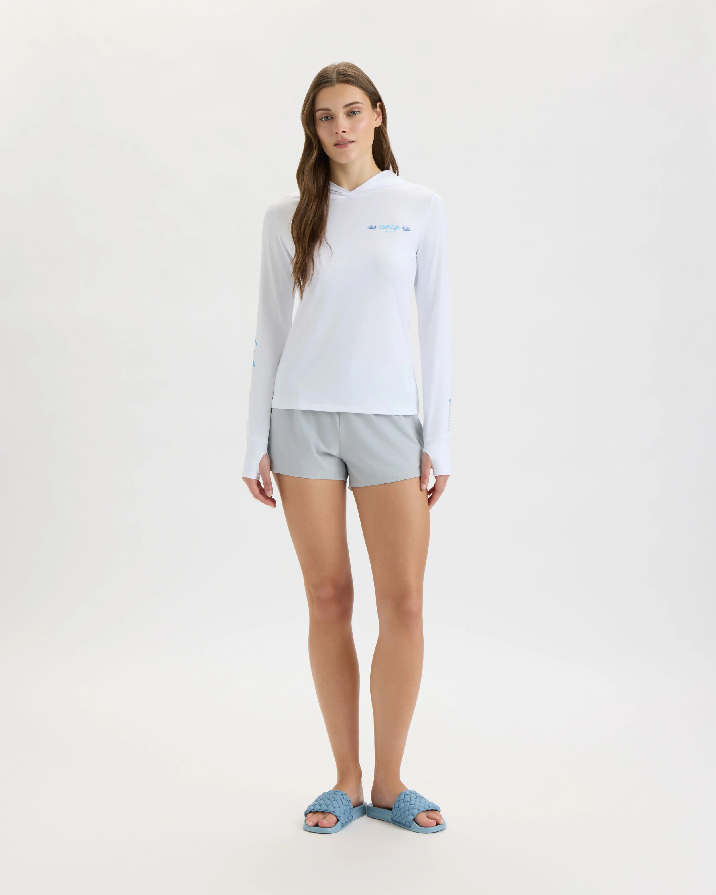 Women’s Aquarium Turtle SLX Performance Hoodie - Image 6
