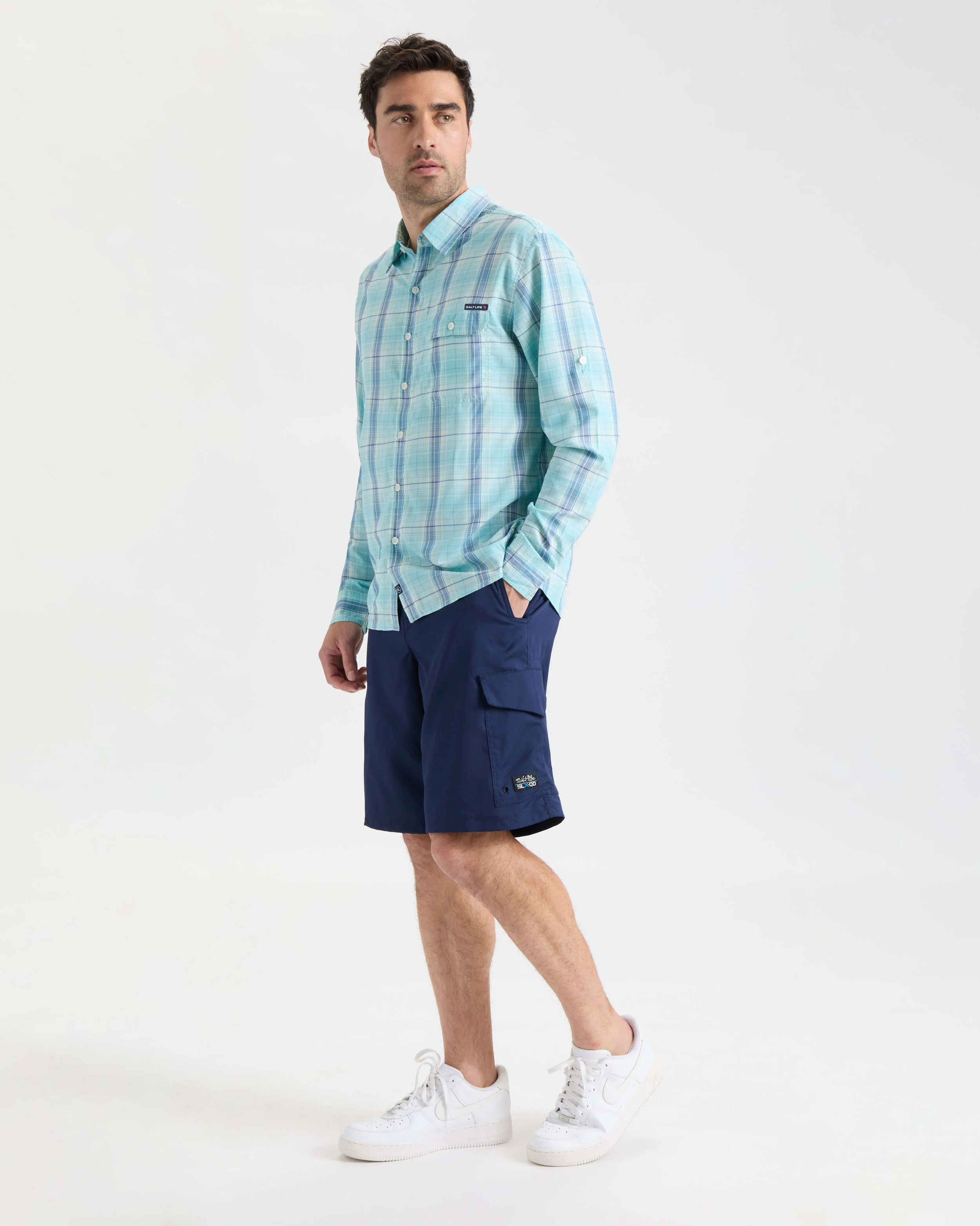 Men's Baitcaster SLX Performance Long Sleeve Shirt - Image 4