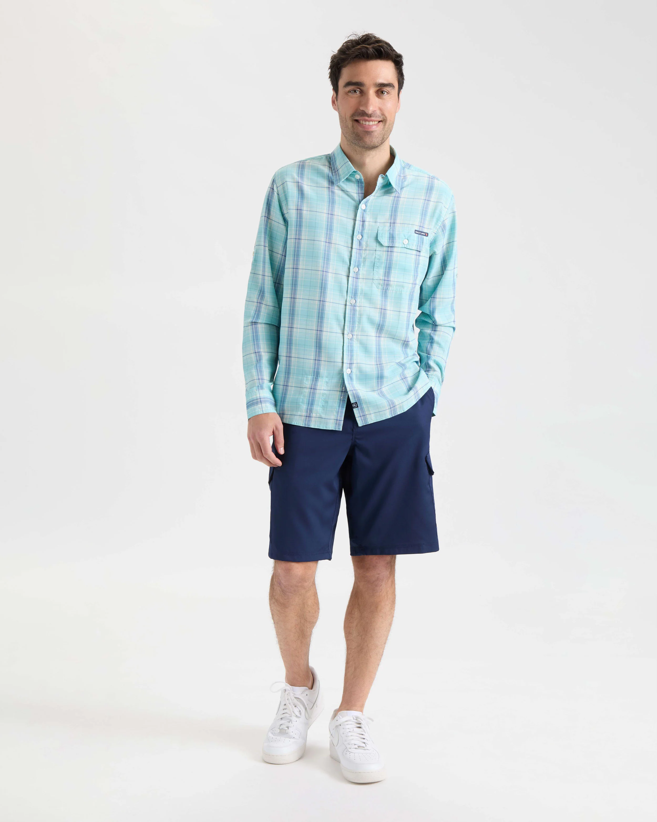 Men's Baitcaster SLX Performance Long Sleeve Shirt - Image 7