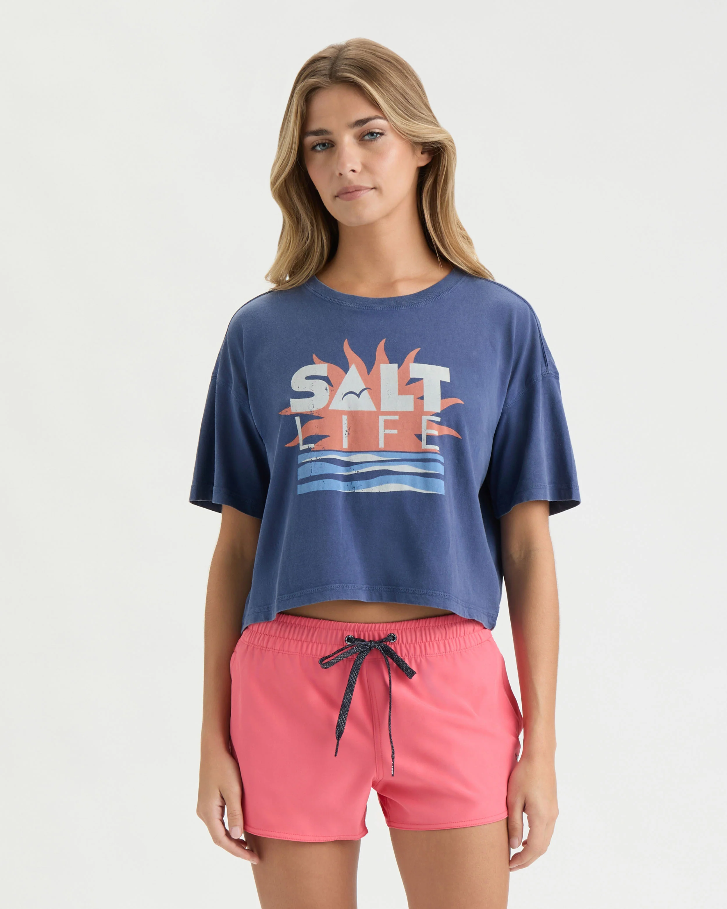 Women’s Big Sun Cropped Tee - Image 3