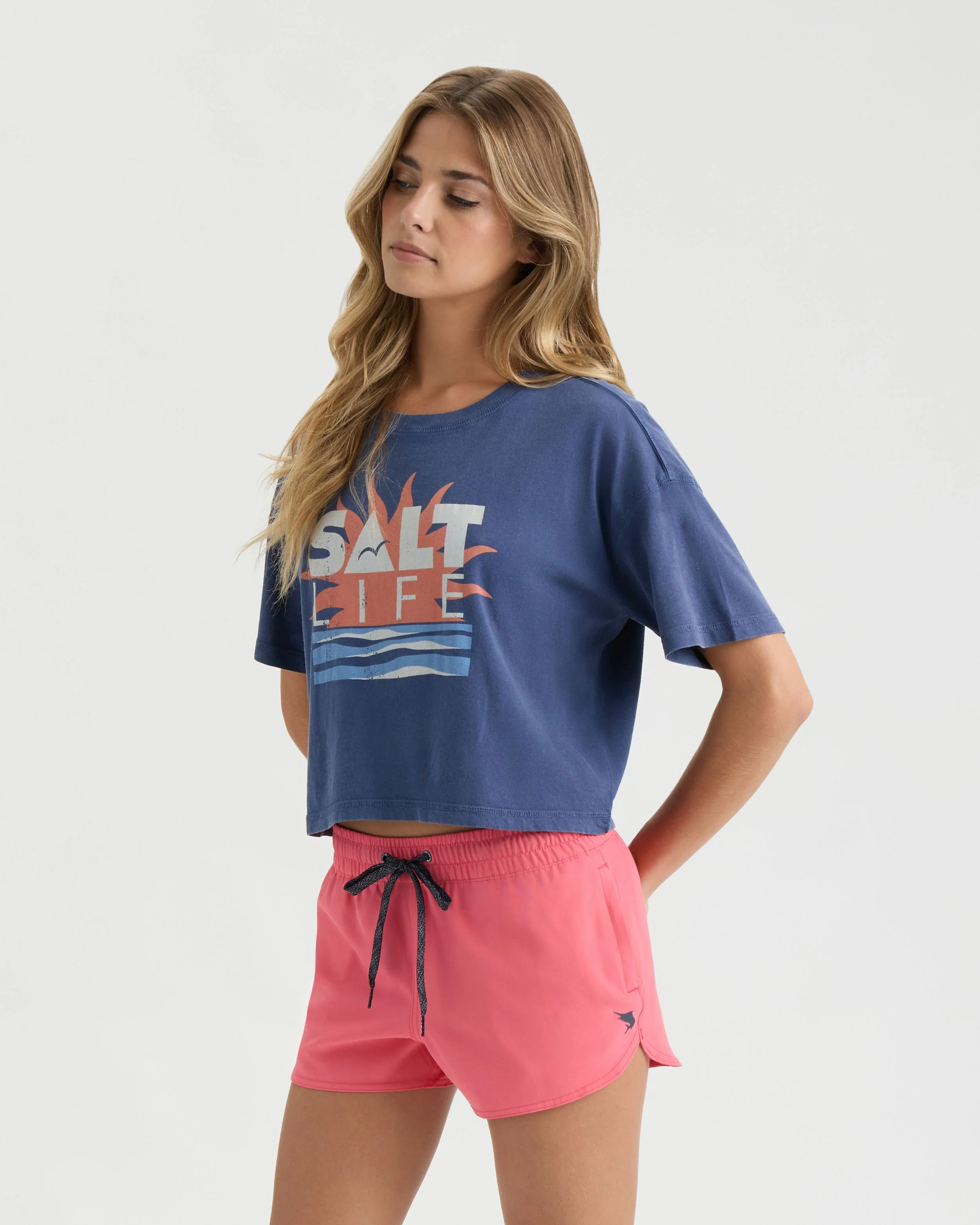 Women’s Big Sun Cropped Tee - Image 5