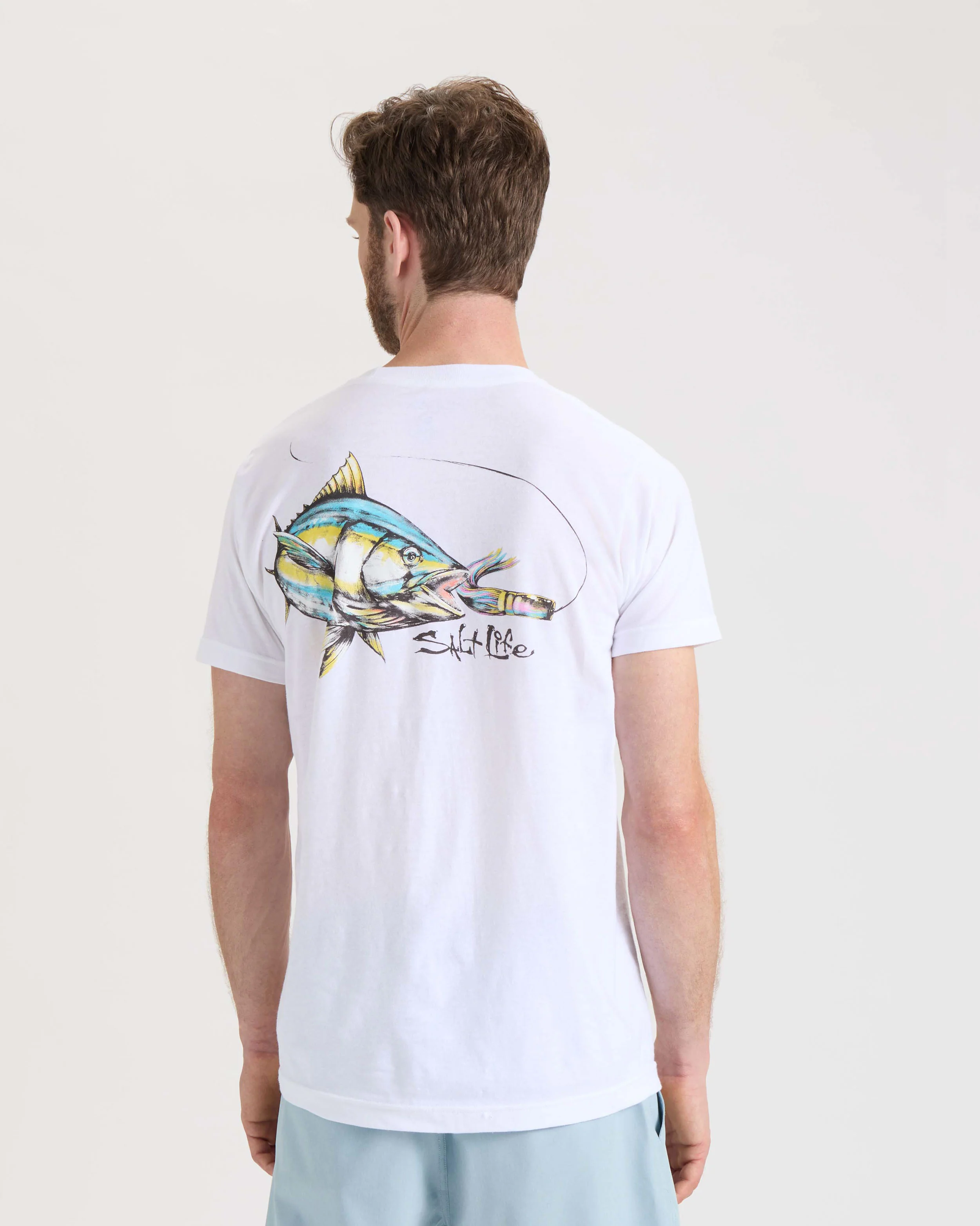 Men's Big Tuna Short Sleeve Tee - Image 4