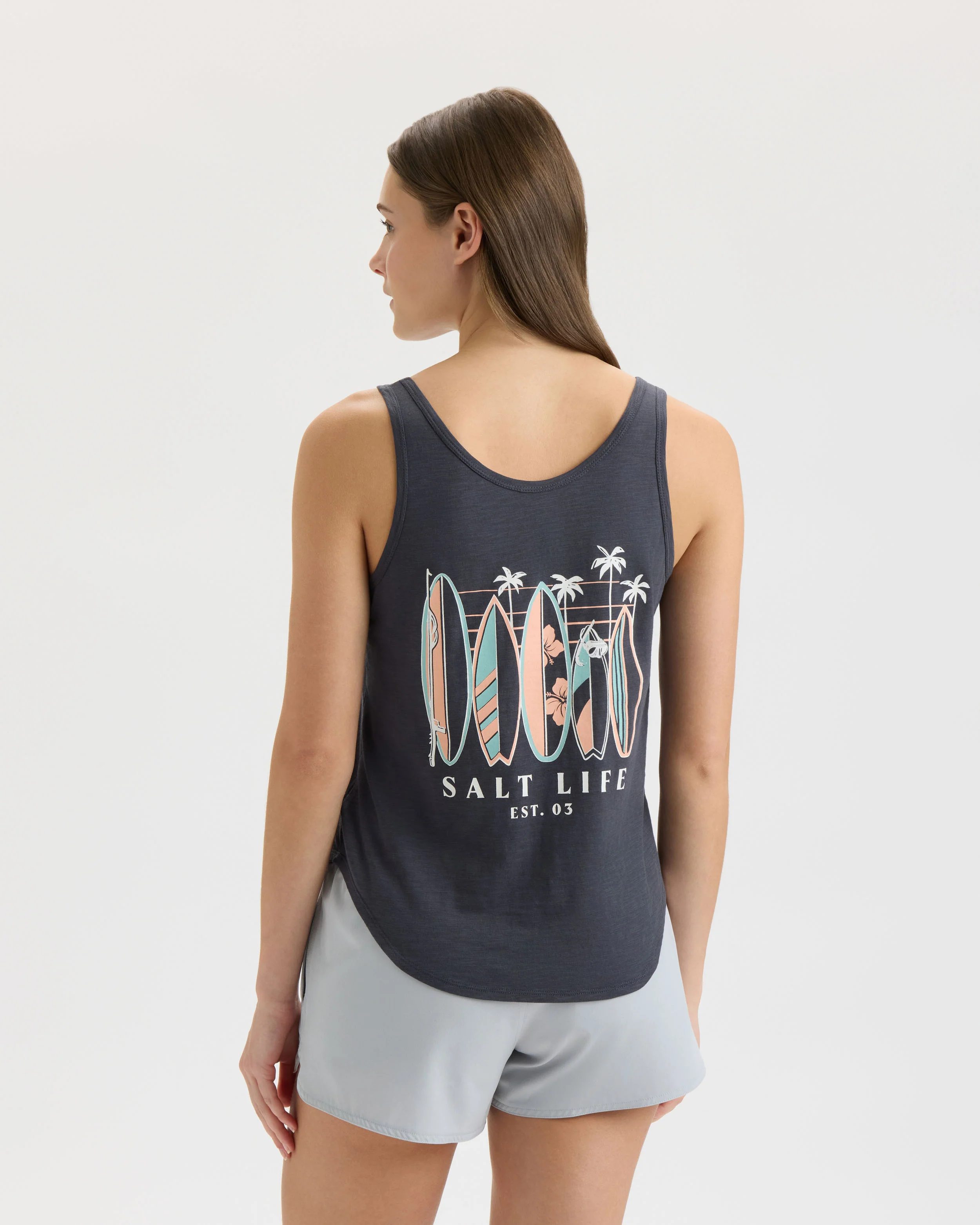 Women’s Boards of Paradise Tank Top - Image 2