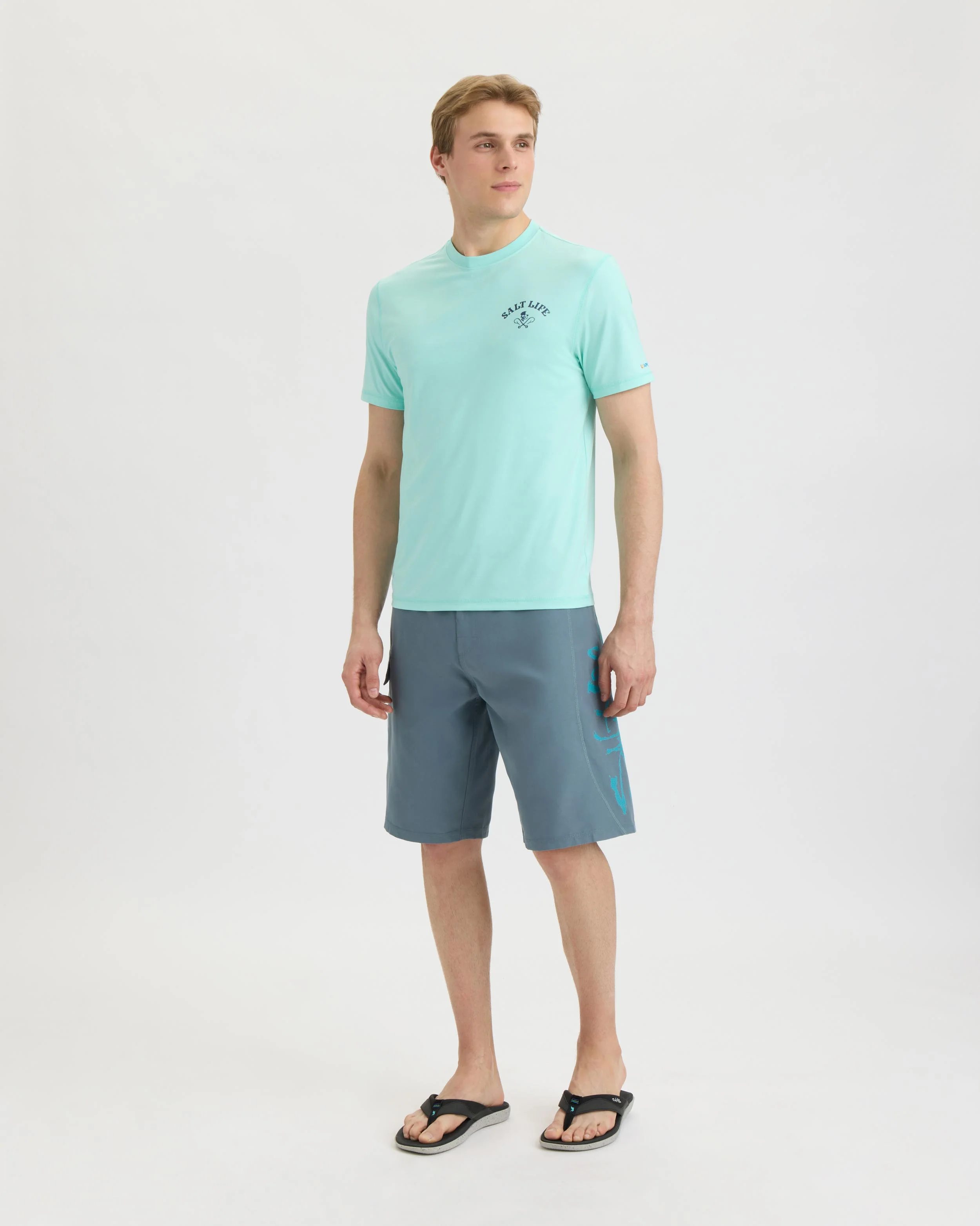 Men’s Bone Fish Crest SLX Performance Short Sleeve Tee - Image 6