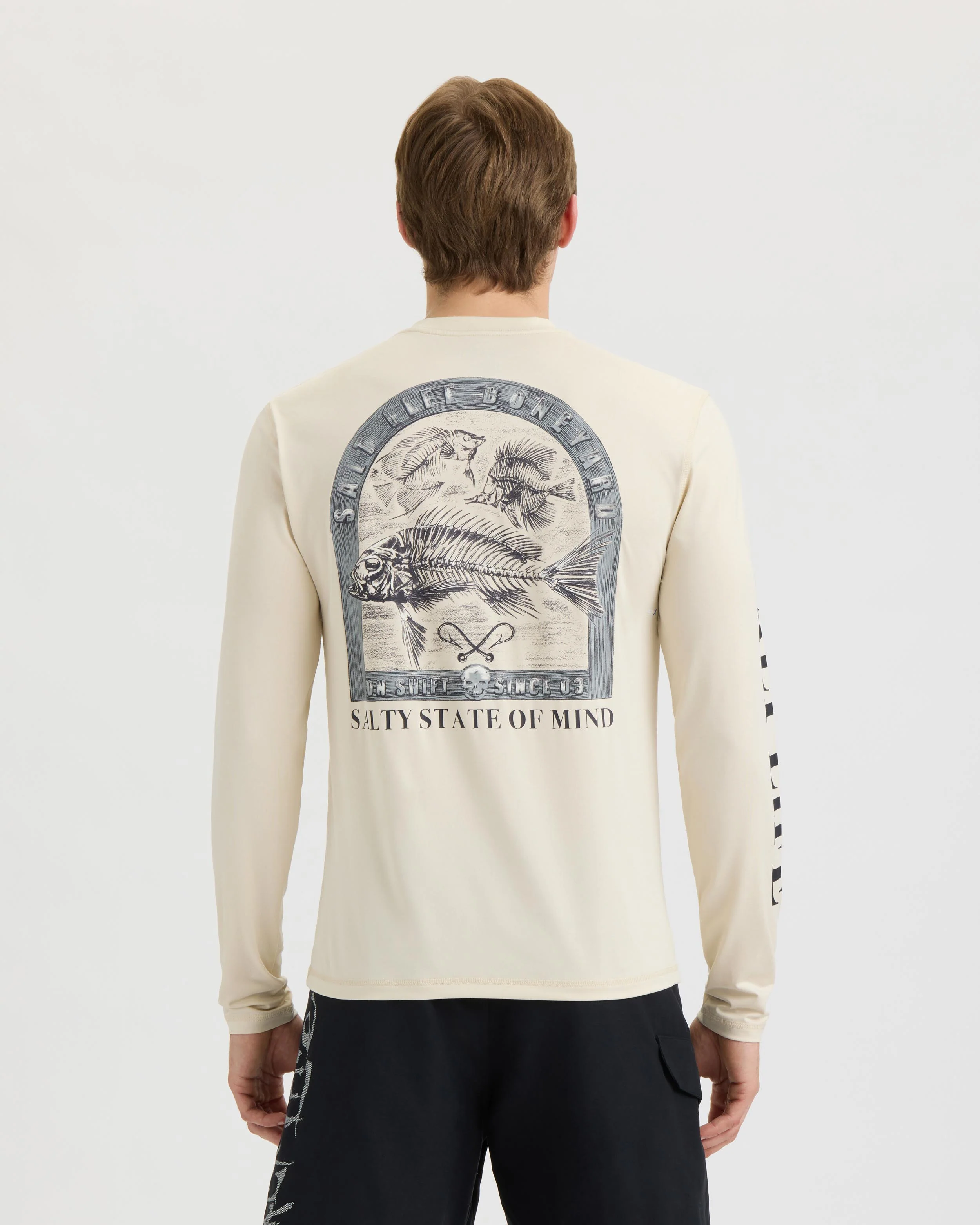 Men’s Boneyard SLX Performance Long Sleeve Tee - Image 4