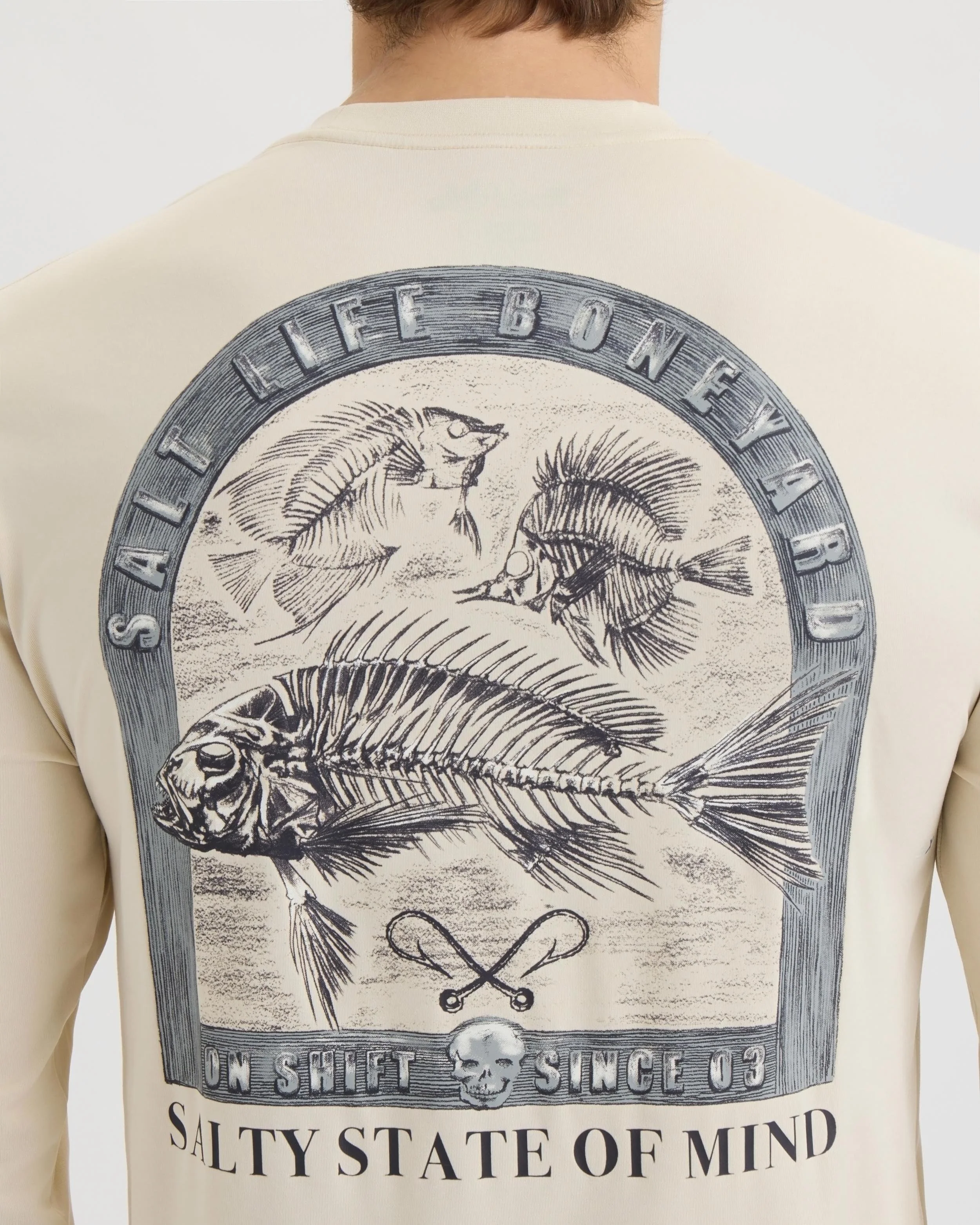 Men’s Boneyard SLX Performance Long Sleeve Tee - Image 5