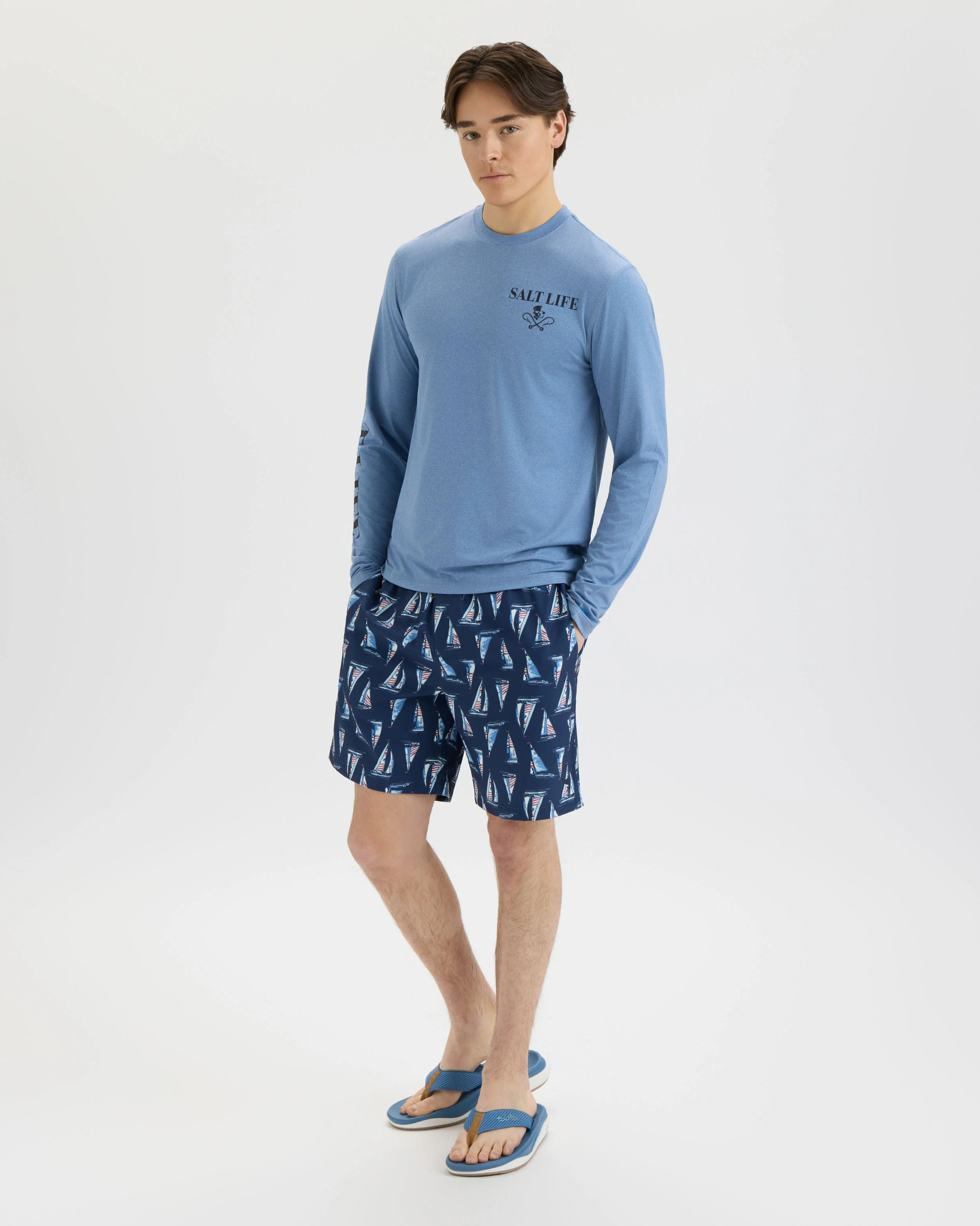 Men’s Boneyard SLX Performance Long Sleeve Tee - Image 5