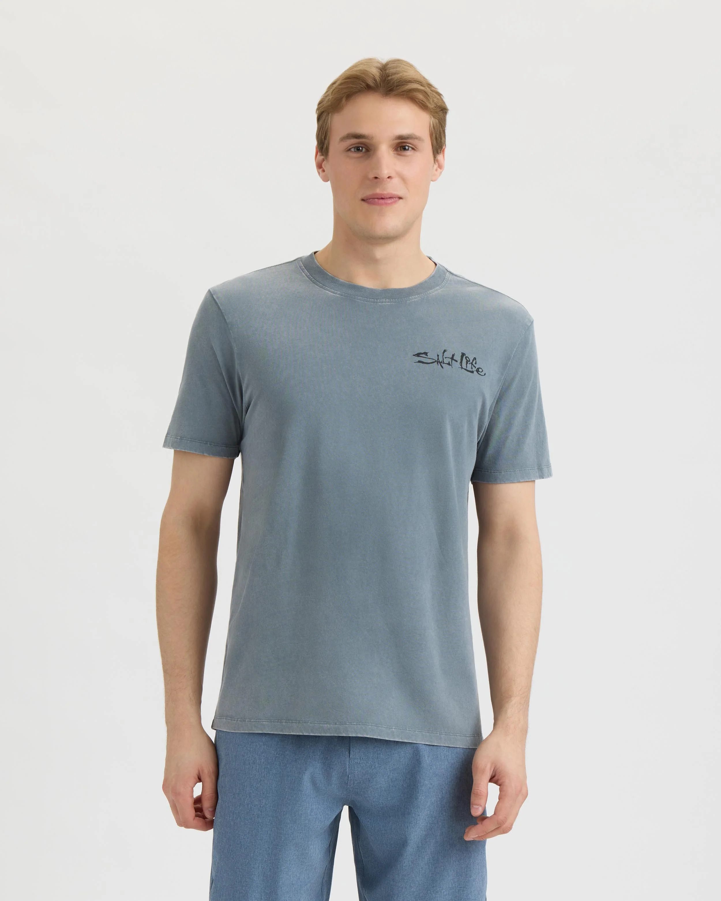 Men’s Bucket List Salt Wash Tee