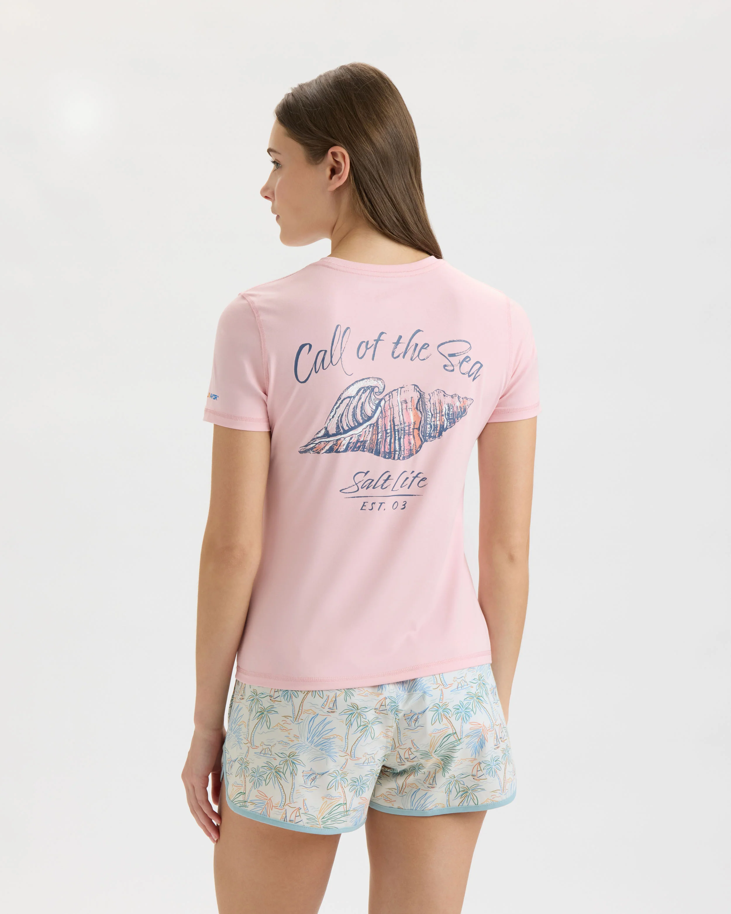 Women’s Call of the Sea SLX Performance Short Sleeve Tee - Image 3
