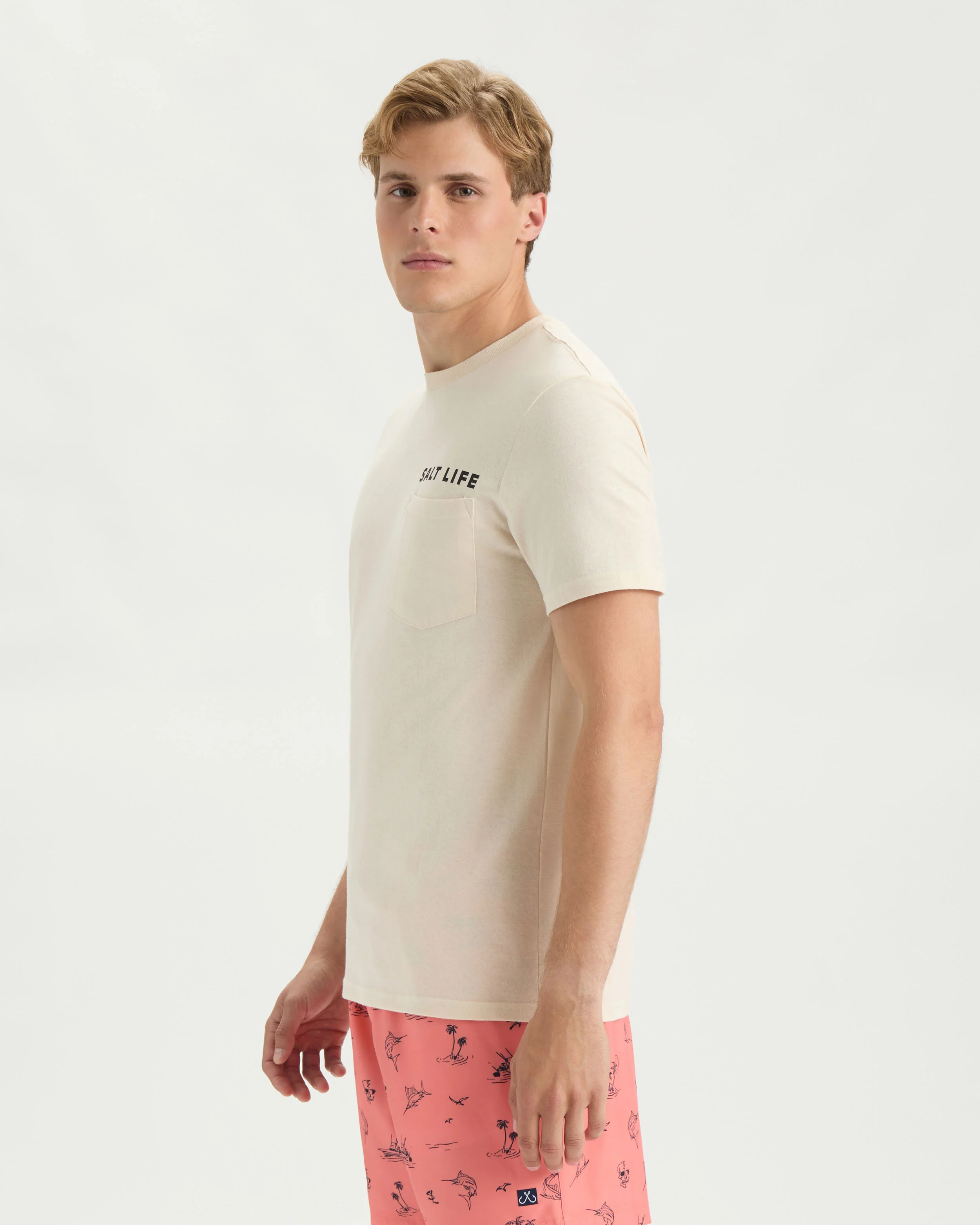 Men’s Catchin’ Vibes Short Sleeve Tee - Image 3