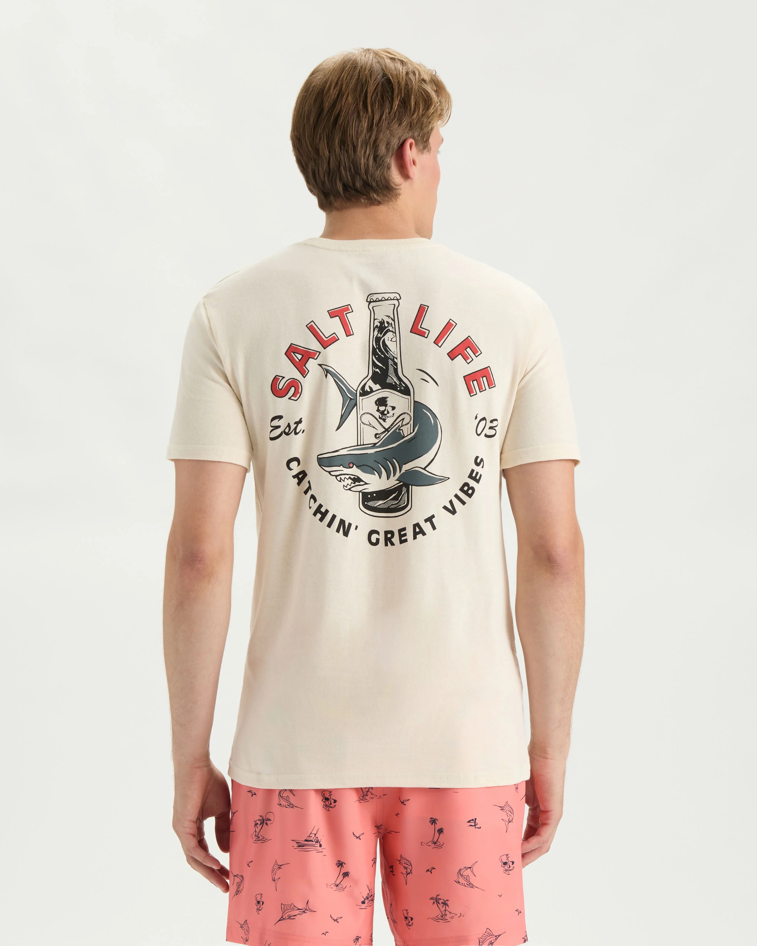 Men’s Catchin’ Vibes Short Sleeve Tee - Image 4