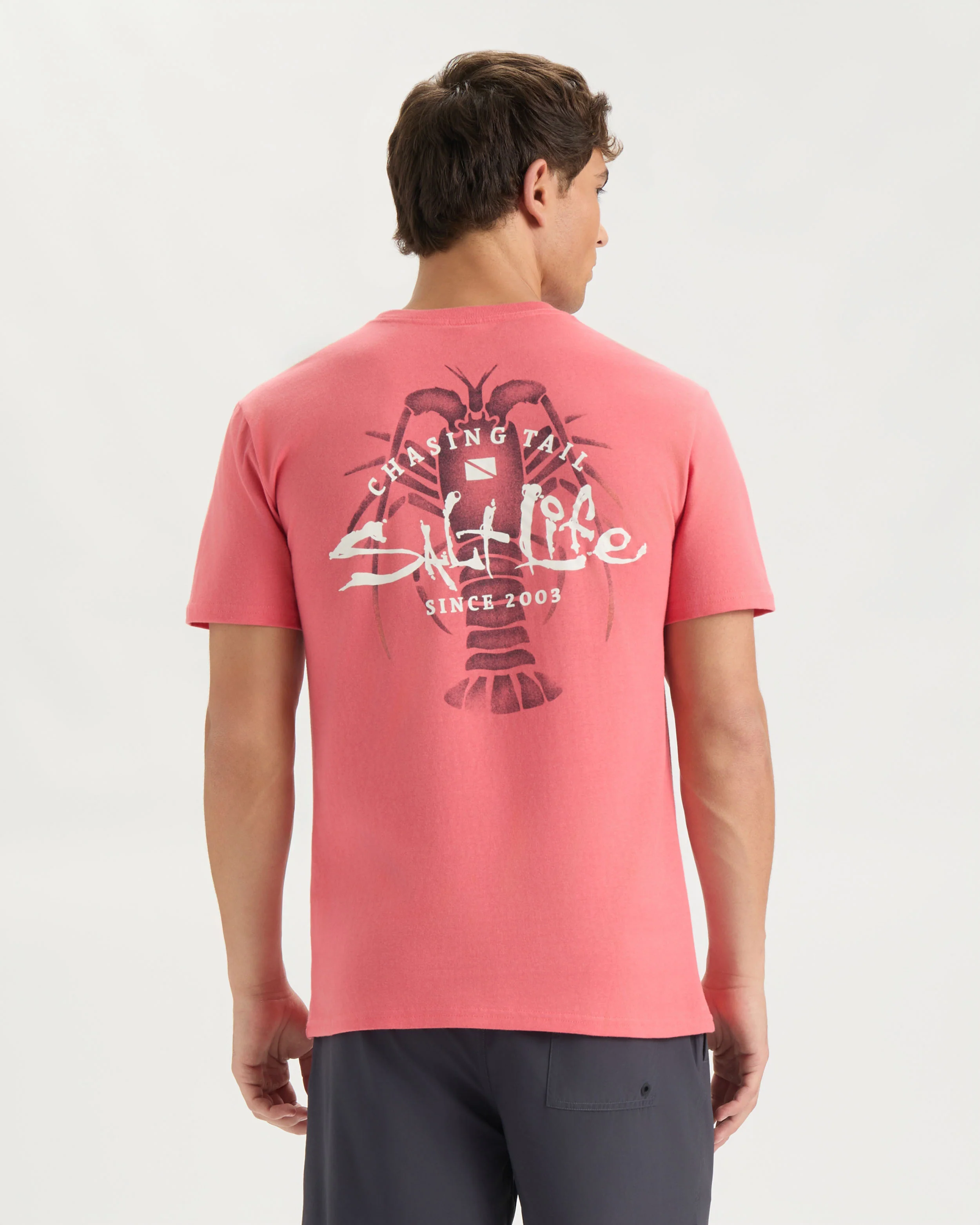 Men’s Chasing Lobster Tail Short Sleeve Tee - Image 4