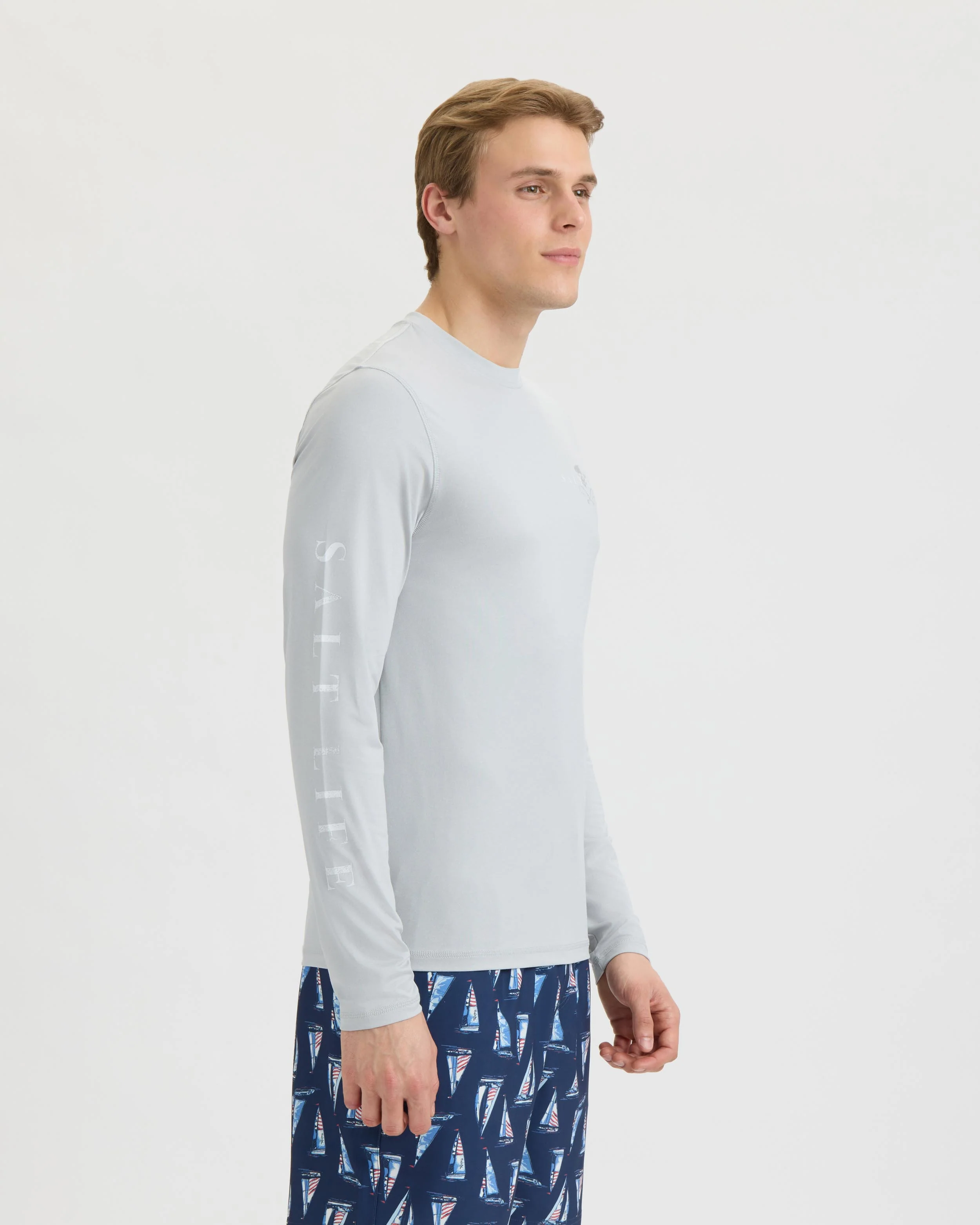 Men’s Crab Hammer SLX Performance Long Sleeve Tee - Image 3