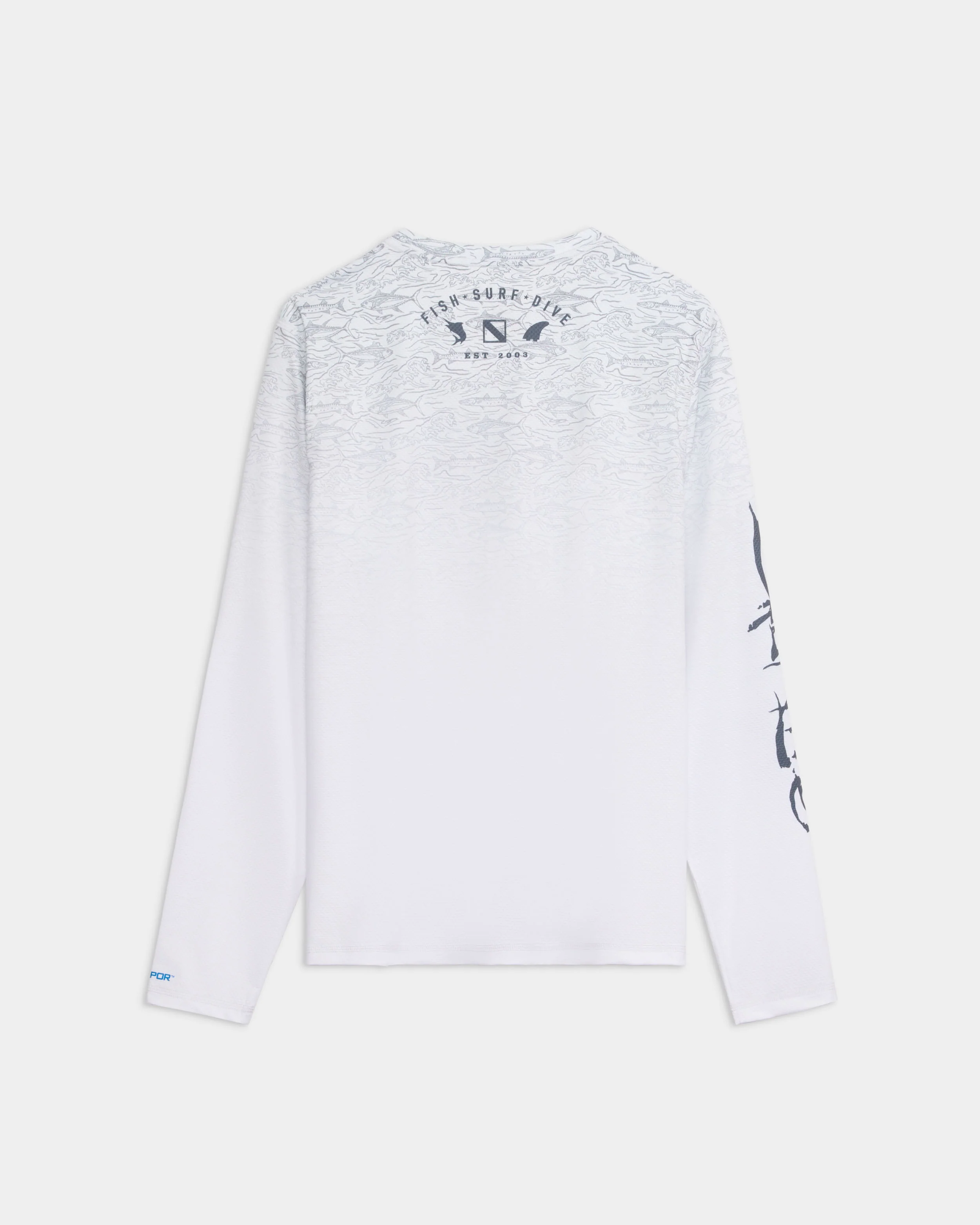 Men’s Current and Catch Fade Perforated SLX Performance Tee - Image 6