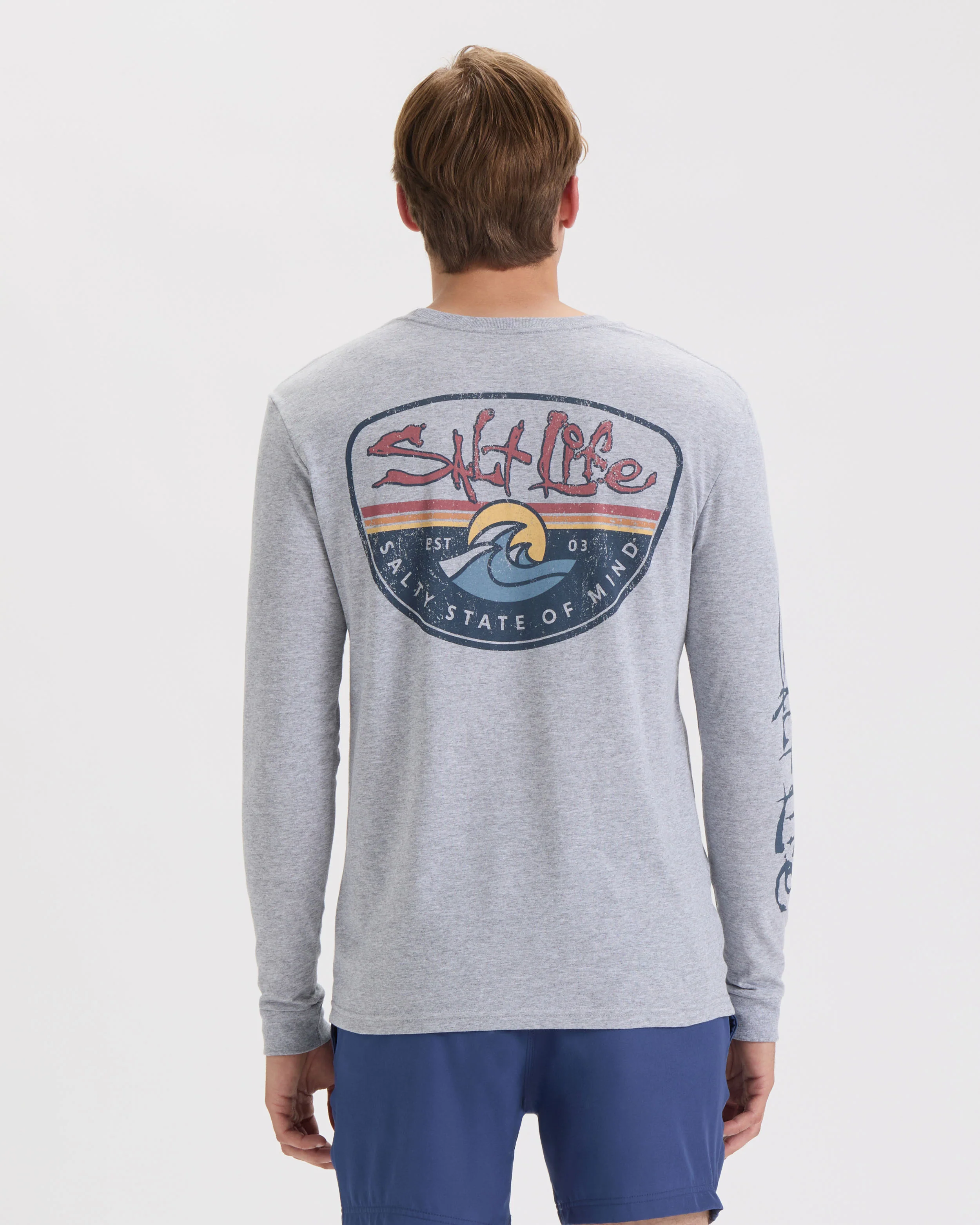Men’s Daily Wave Long Sleeve Shirt - Image 4
