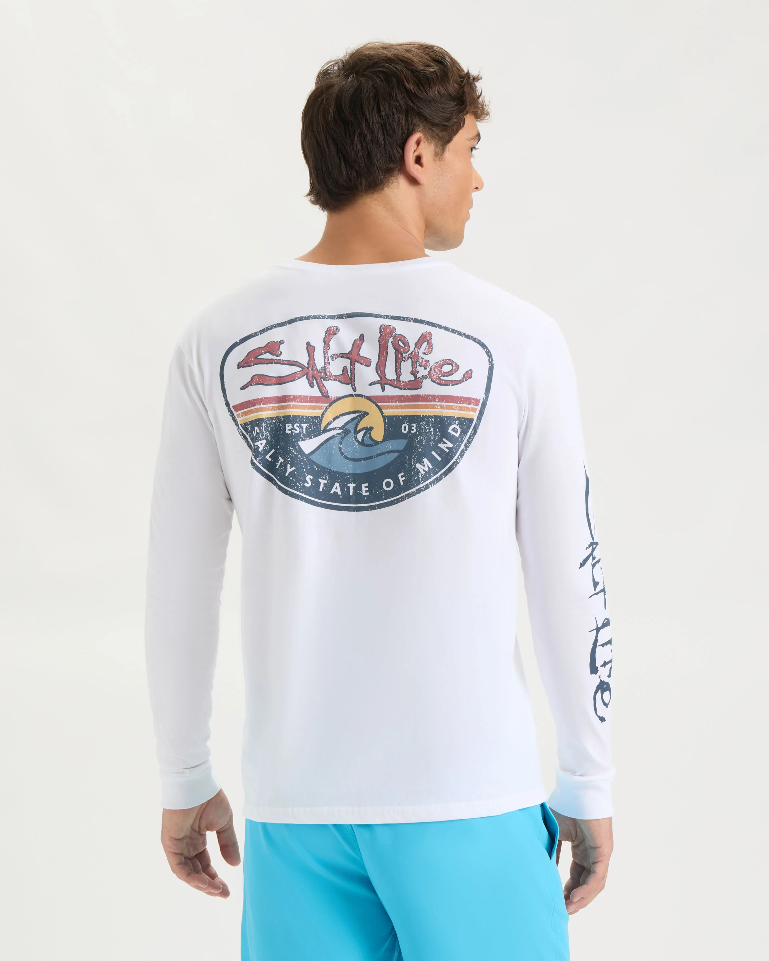 Men’s Daily Wave Long Sleeve Shirt - Image 4