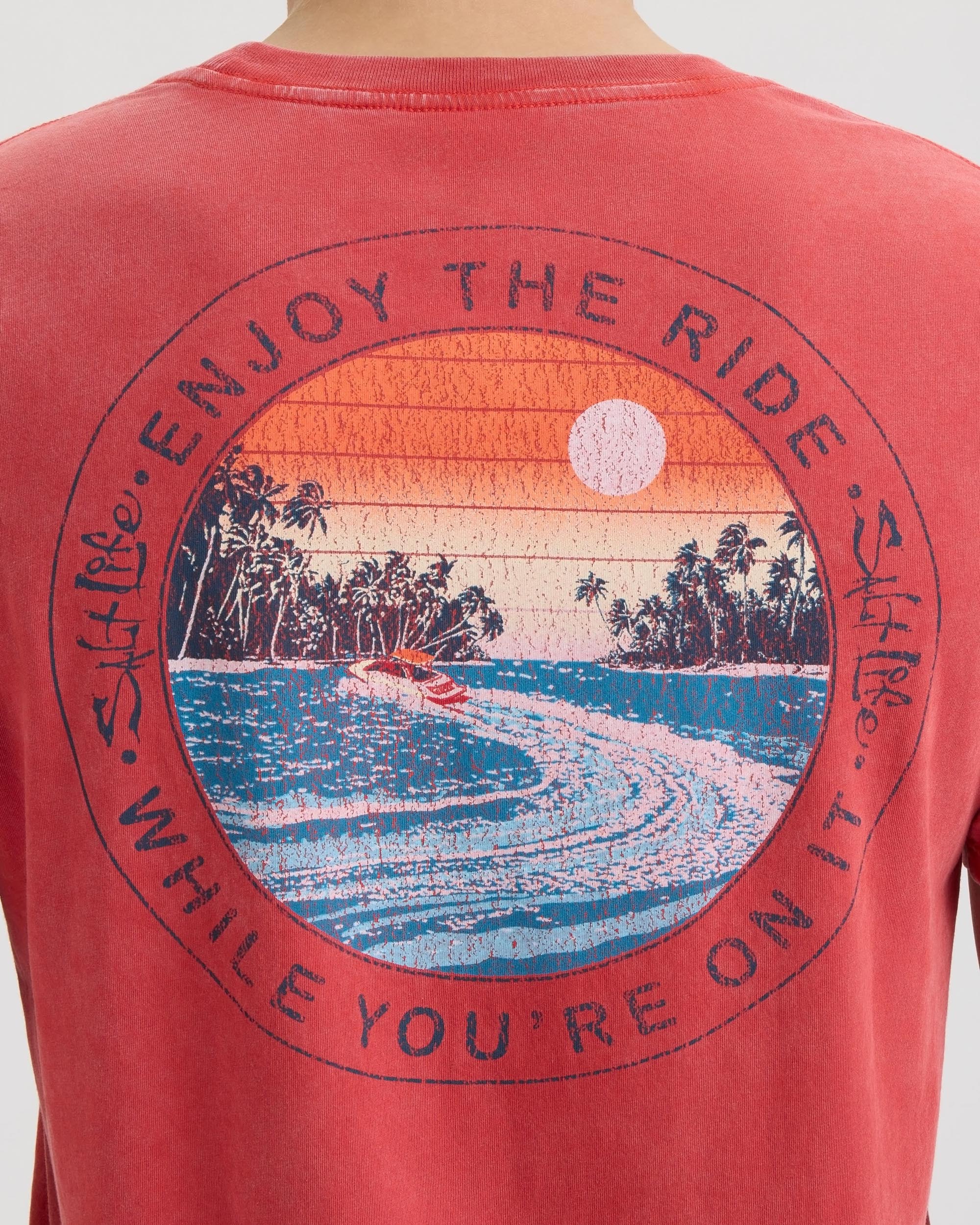 Men’s Enjoy the Ride 2.0 Salt Wash Tee - Image 5