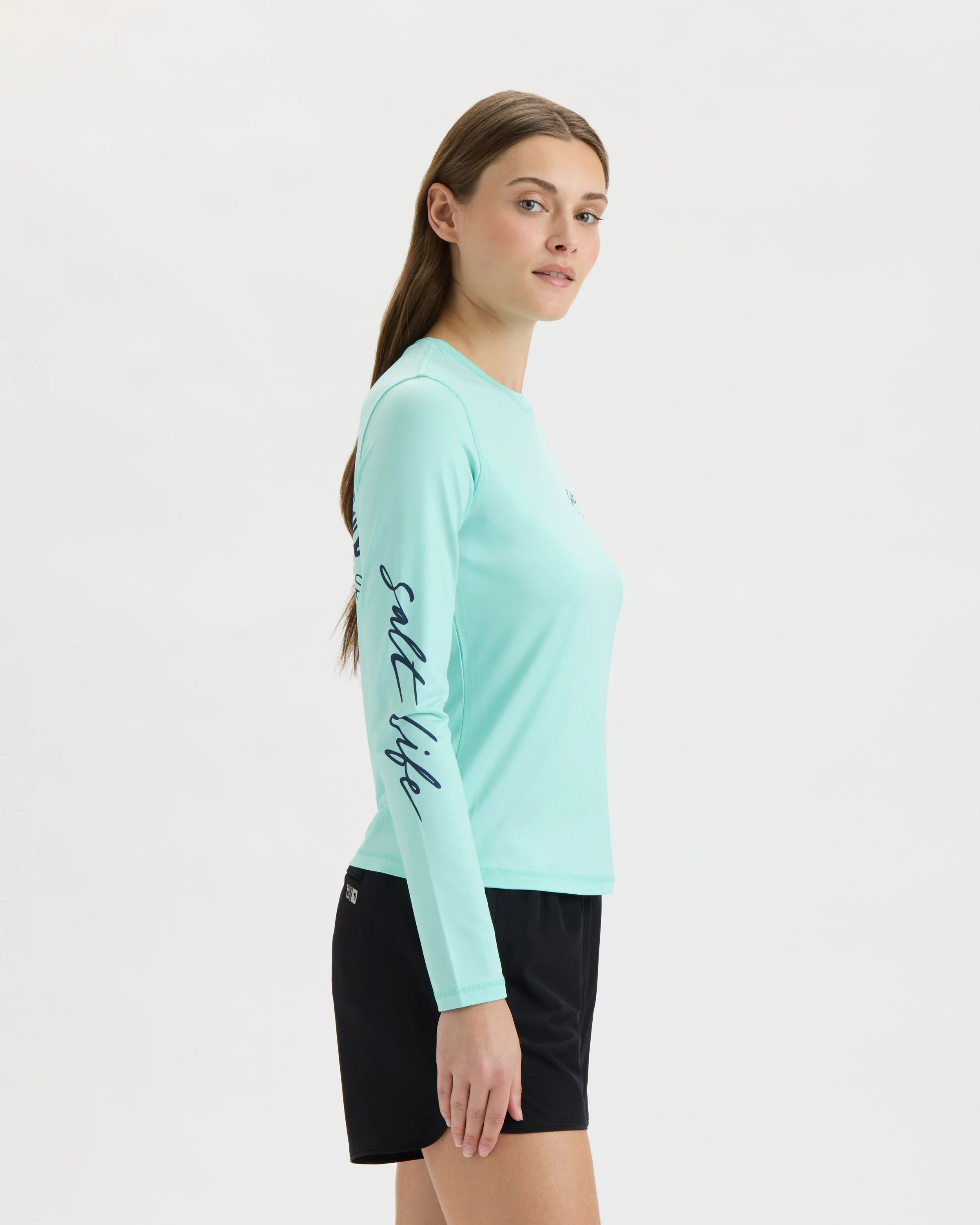 Women’s Escape to SLX Paradise Performance Long Sleeve Tee - Image 3