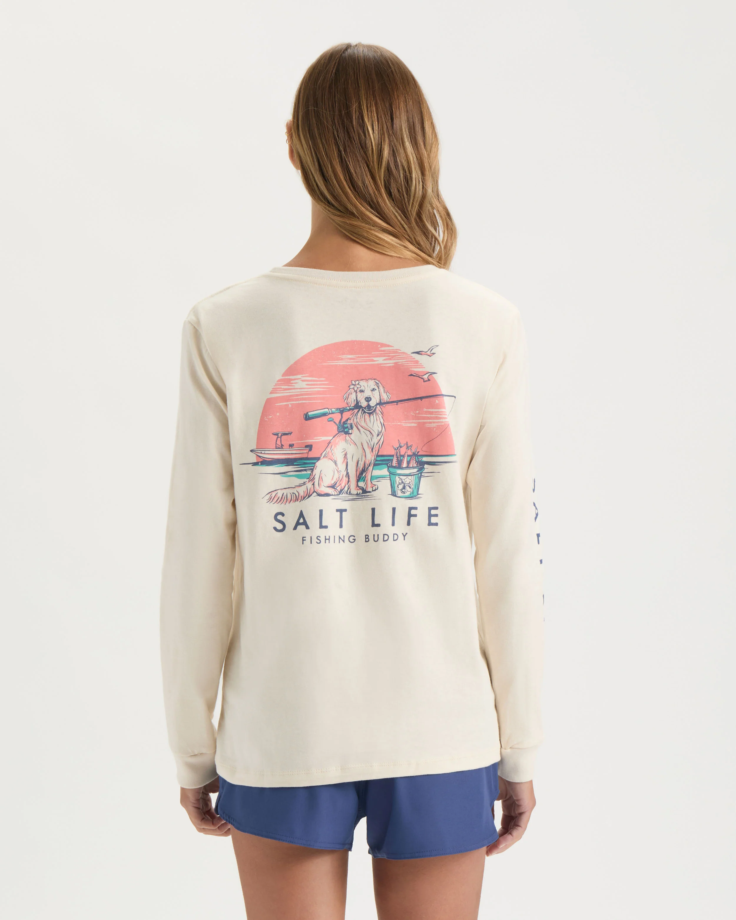 Women’s Fishing Buddy Long Sleeve Shirt - Image 4
