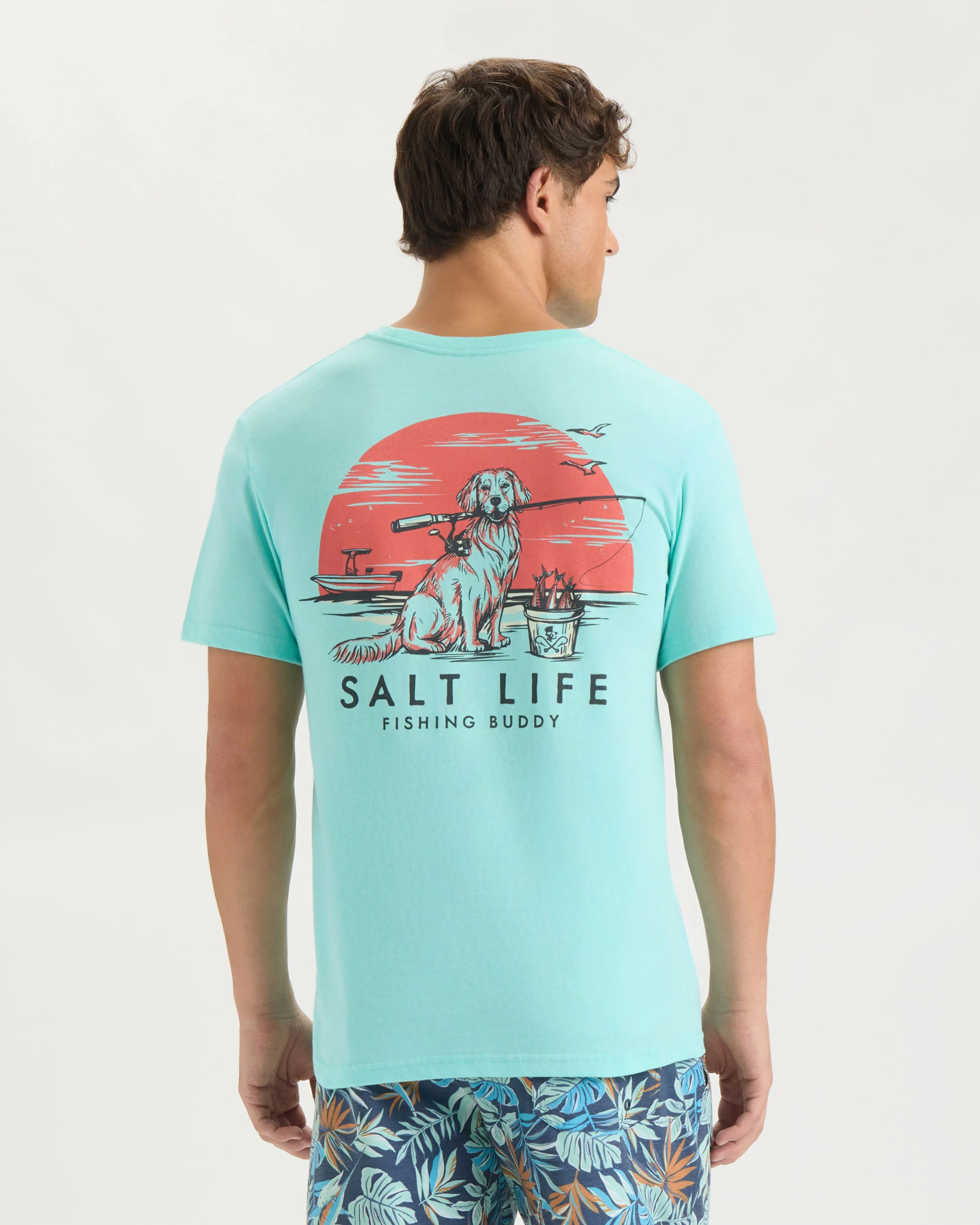 Men’s Fishing Buddy Short Sleeve Tee - Image 4