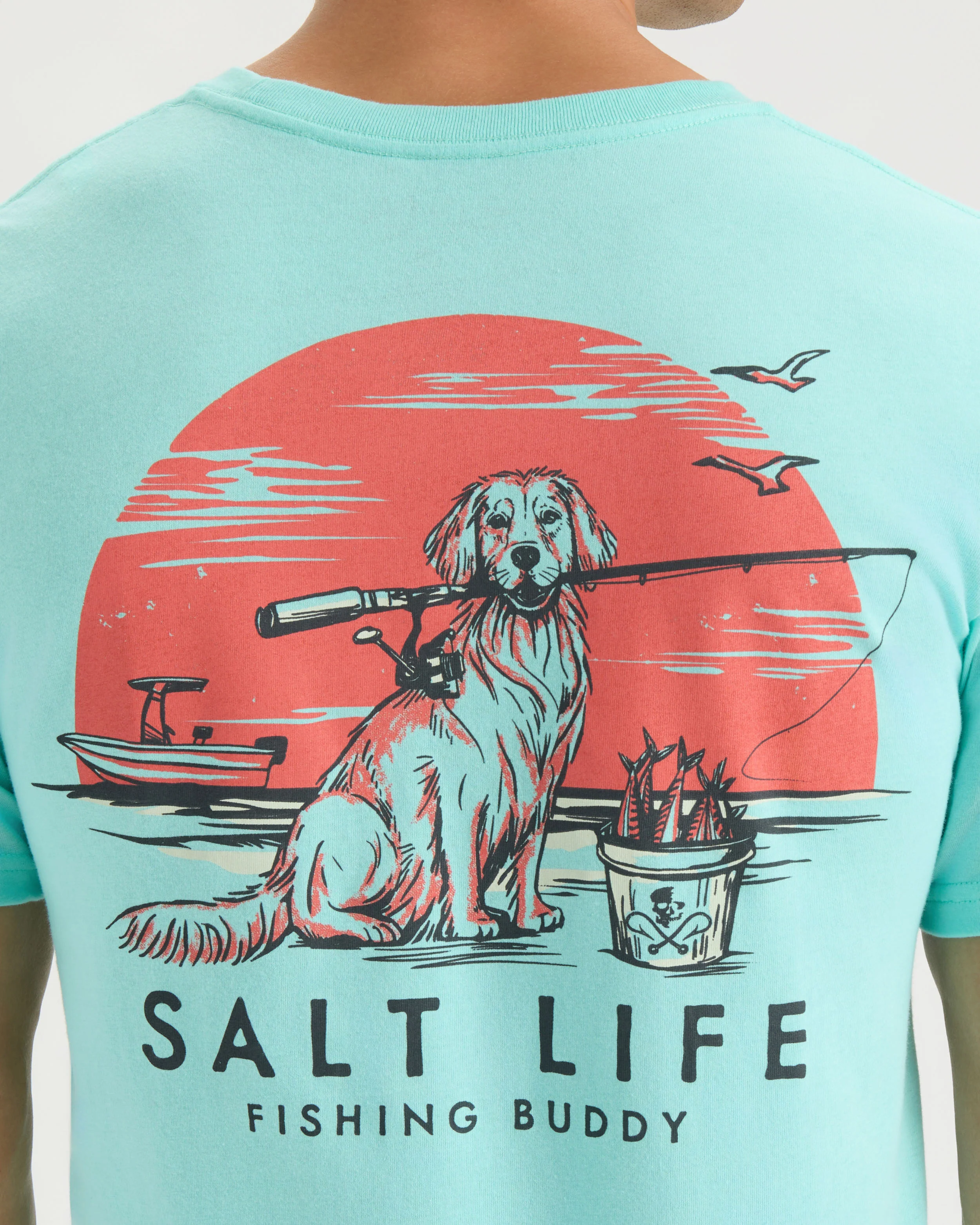 Men’s Fishing Buddy Short Sleeve Tee - Image 5