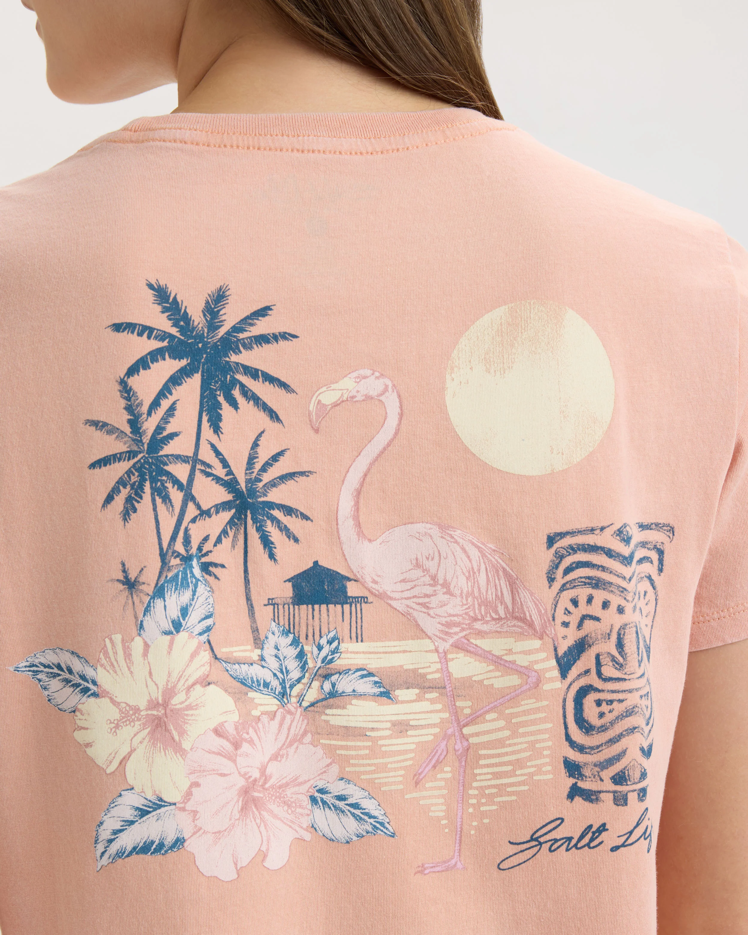 Women’s Flamingo Boyfriend Tee - Image 5