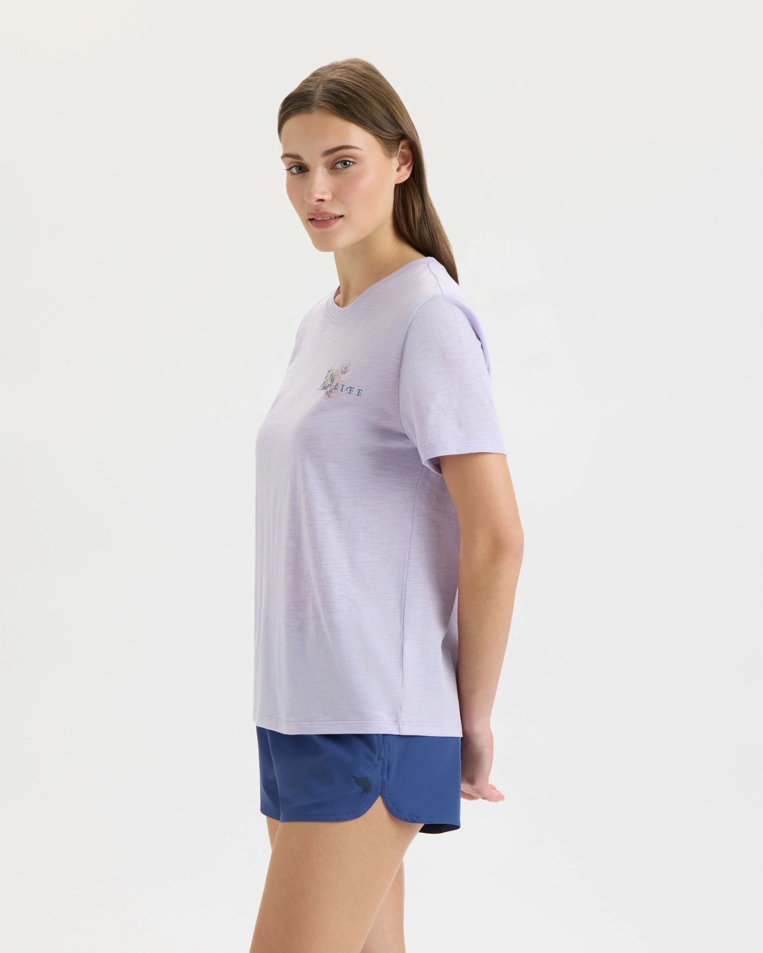 Women’s Floral Turtle Original Tee - Image 2