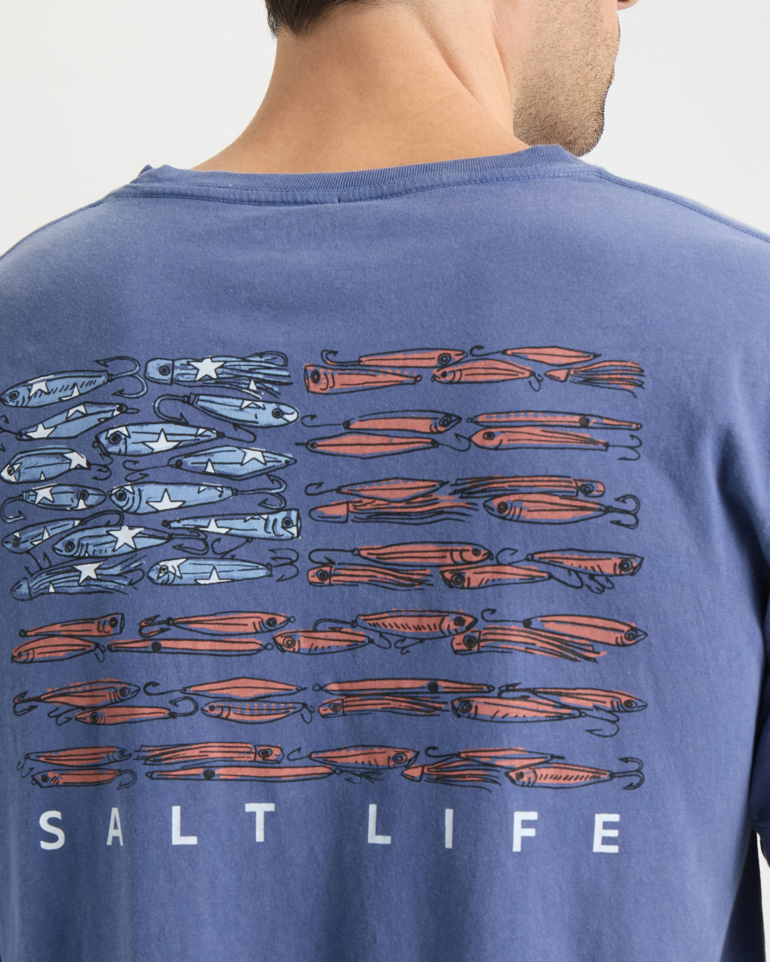 Men's Freedom Lures Short Sleeve Tee - Image 5