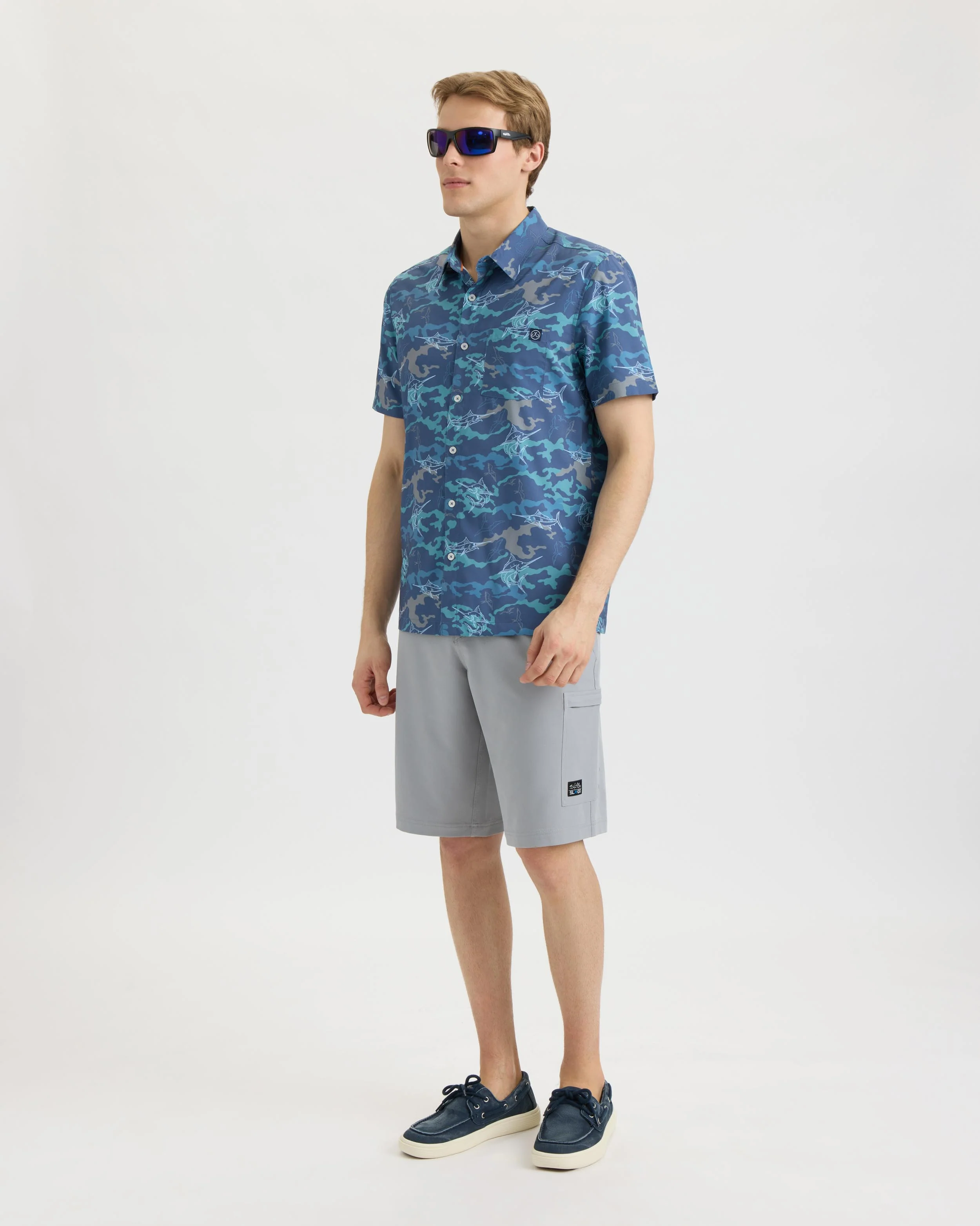 Men’s Frigate Stealth SLX Performance Woven Shirt - Image 6