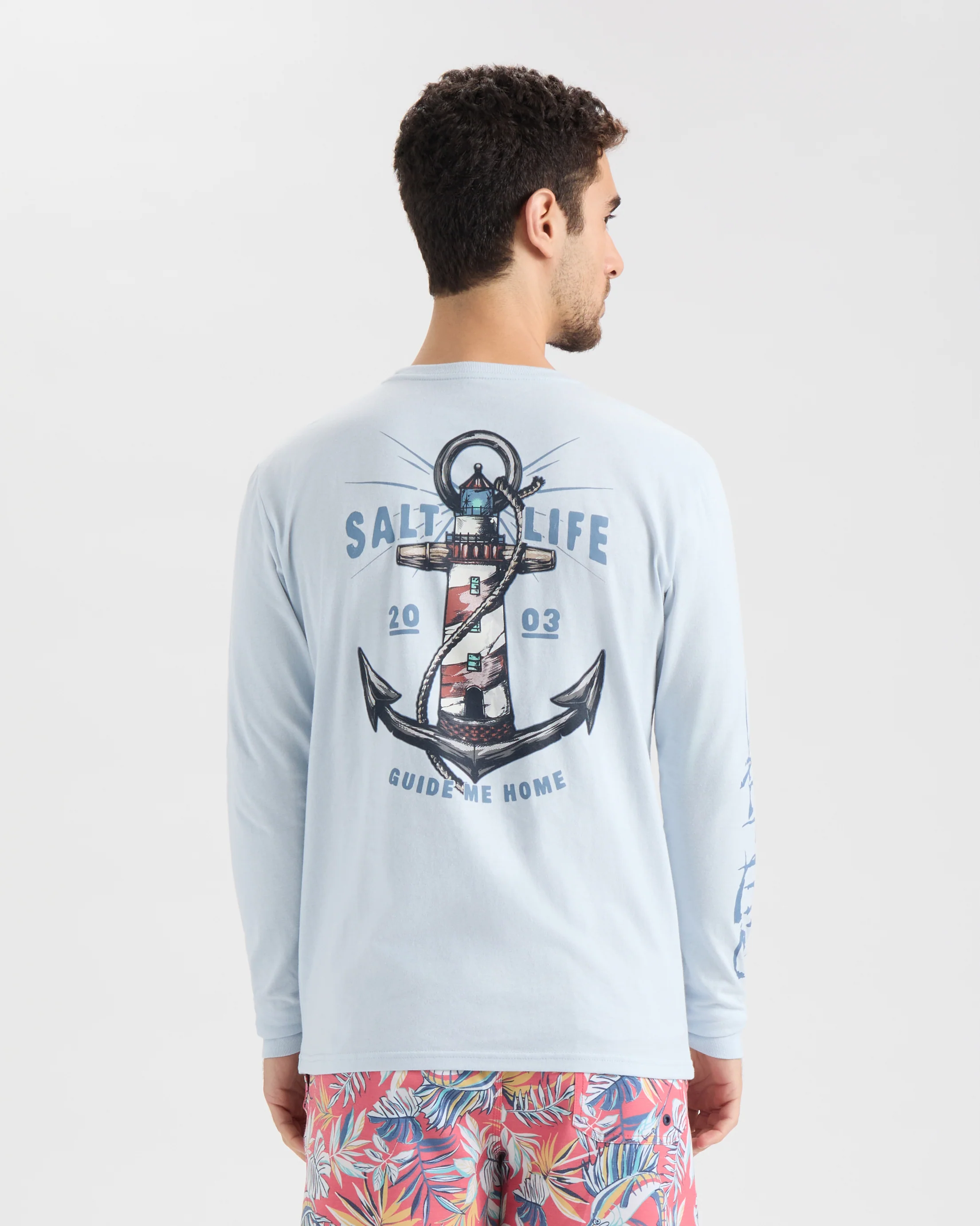 Men’s Guide Me Home Long Sleeve Shirt - Image 4