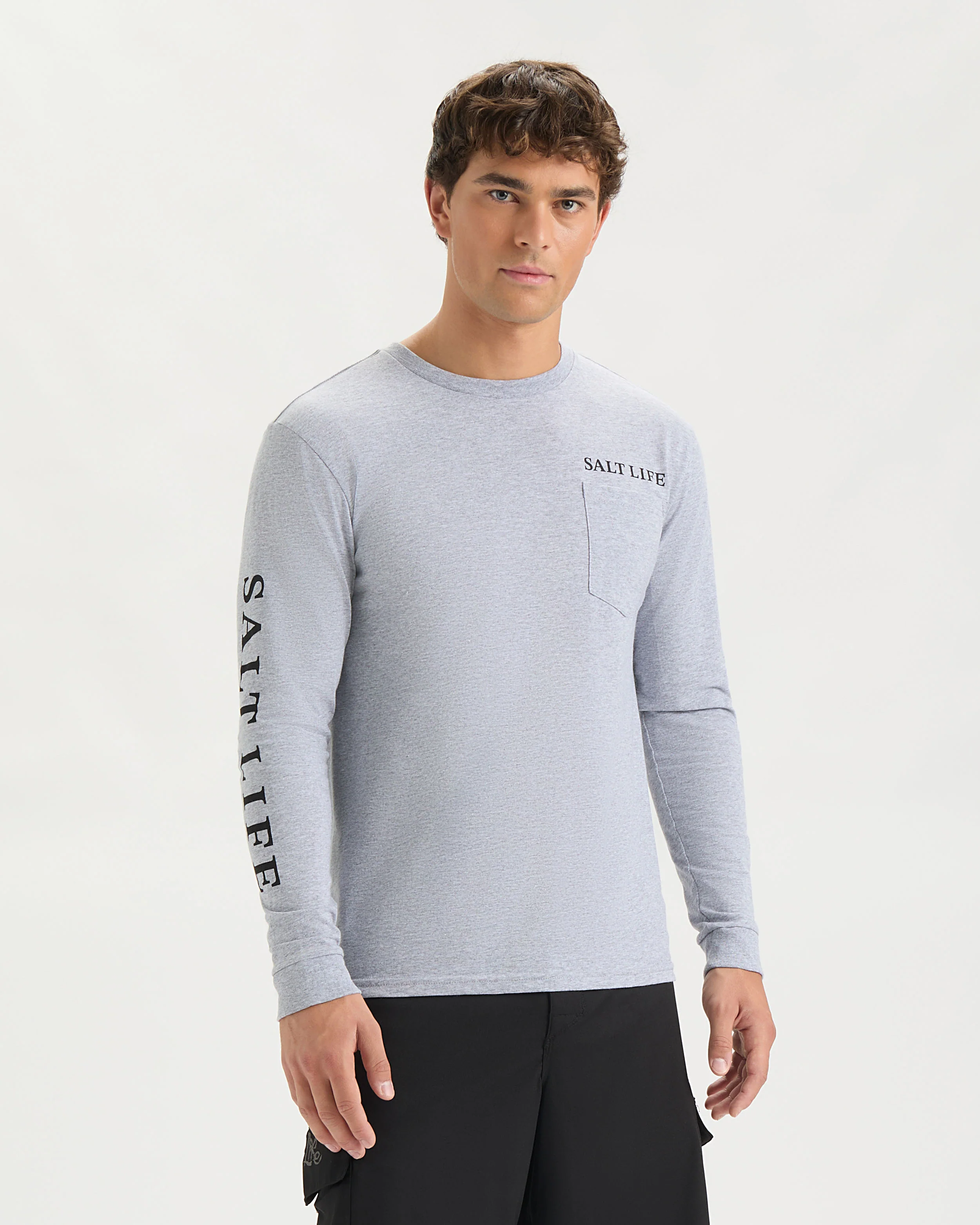 Men’s Hammerhead Time Long Sleeve Shirt - Image 2