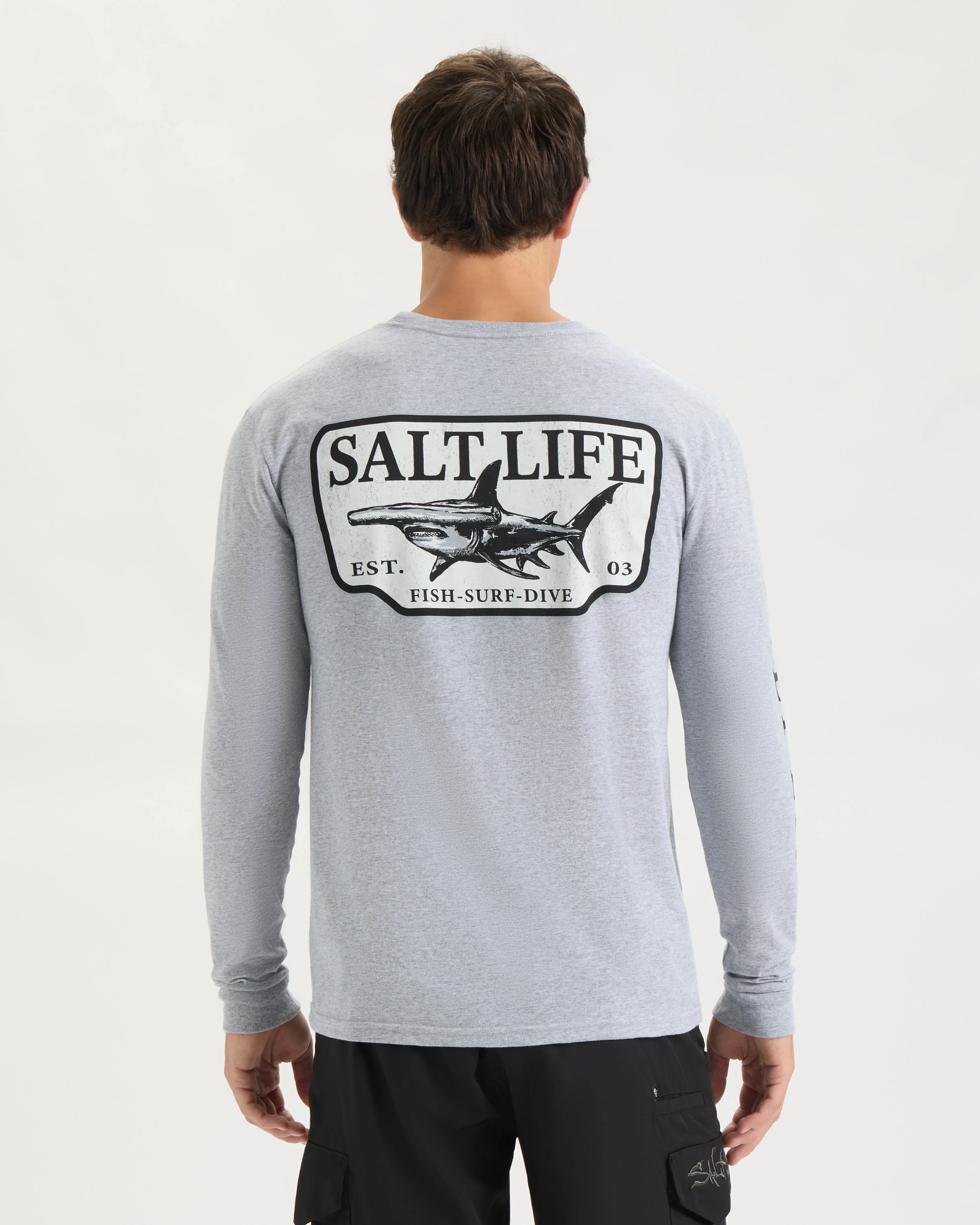 Men’s Hammerhead Time Long Sleeve Shirt - Image 4
