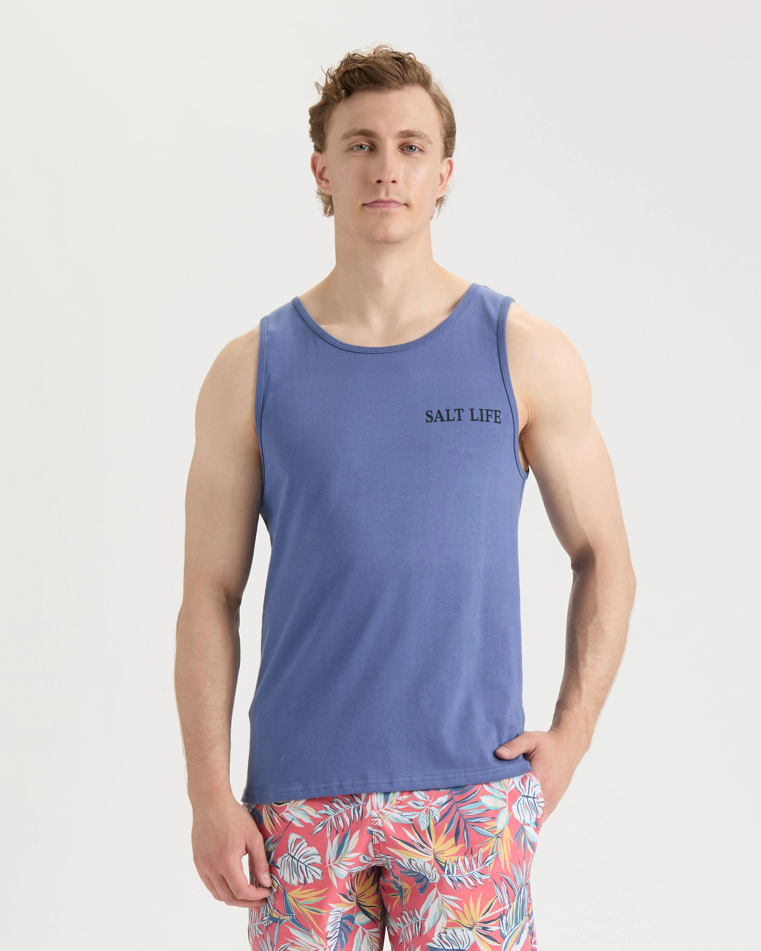 Men's Hammerhead Time Tank Top - Image 2