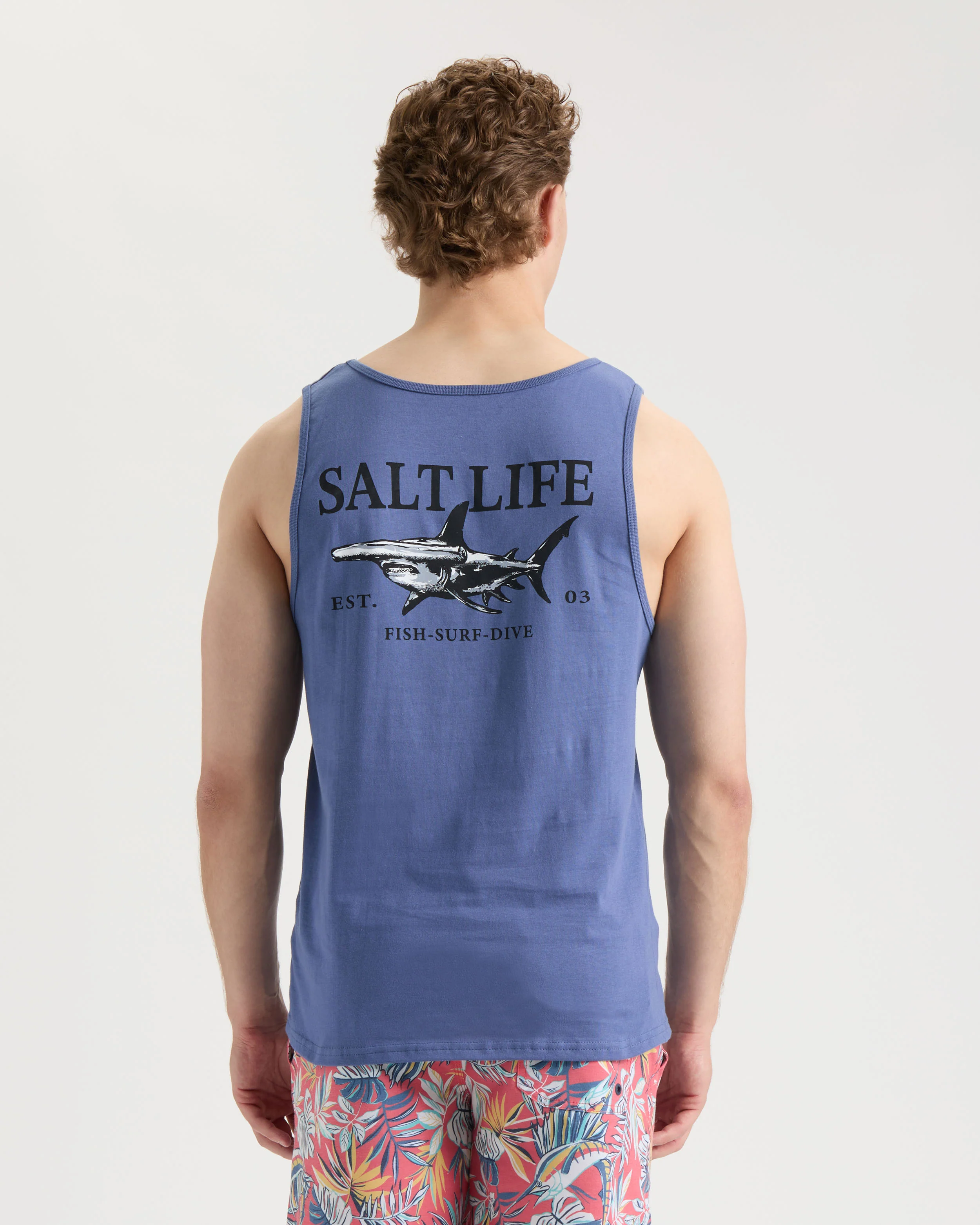 Men's Hammerhead Time Tank Top - Image 4
