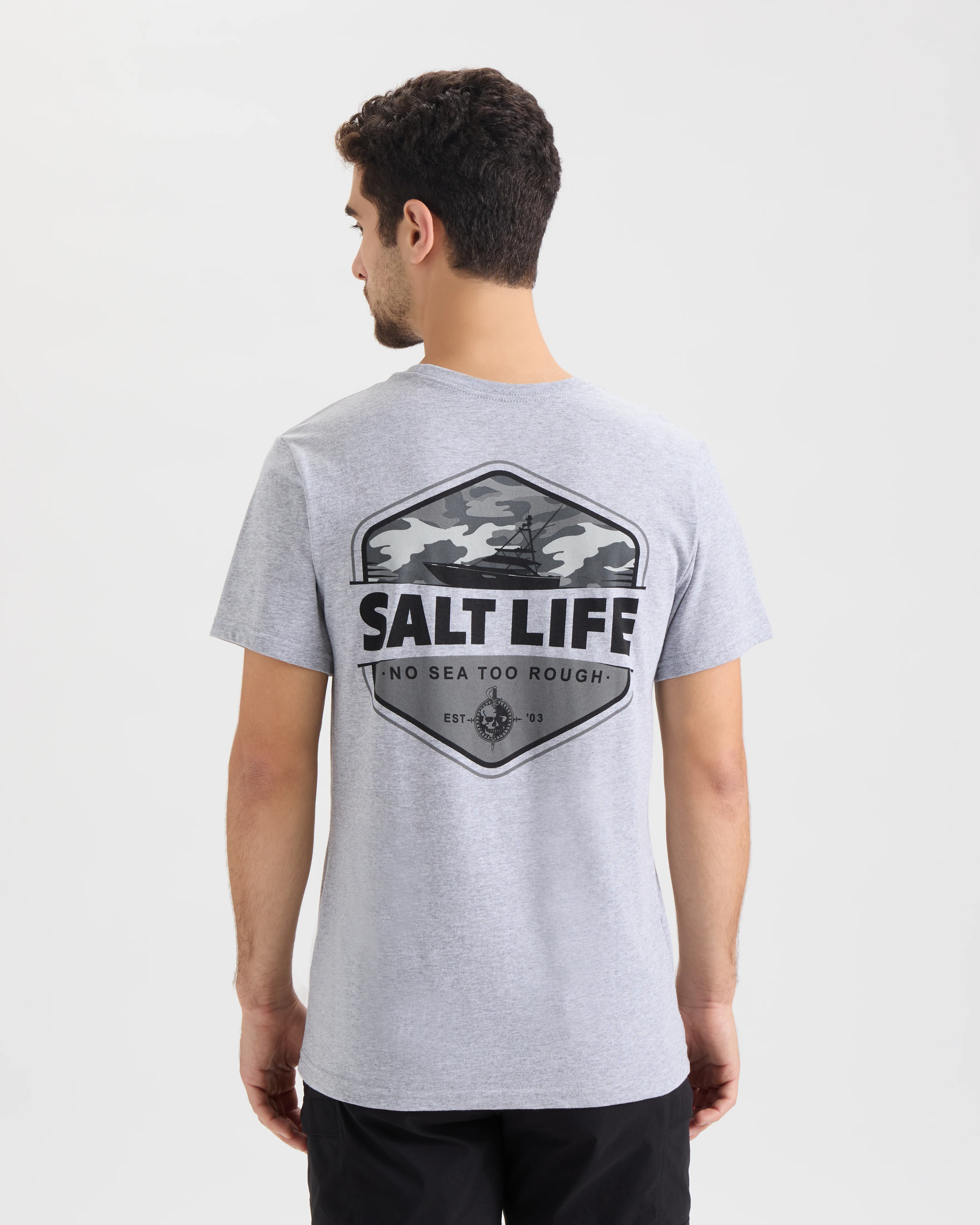 Men's Heavy Seas Short Sleeve Tee - Image 4