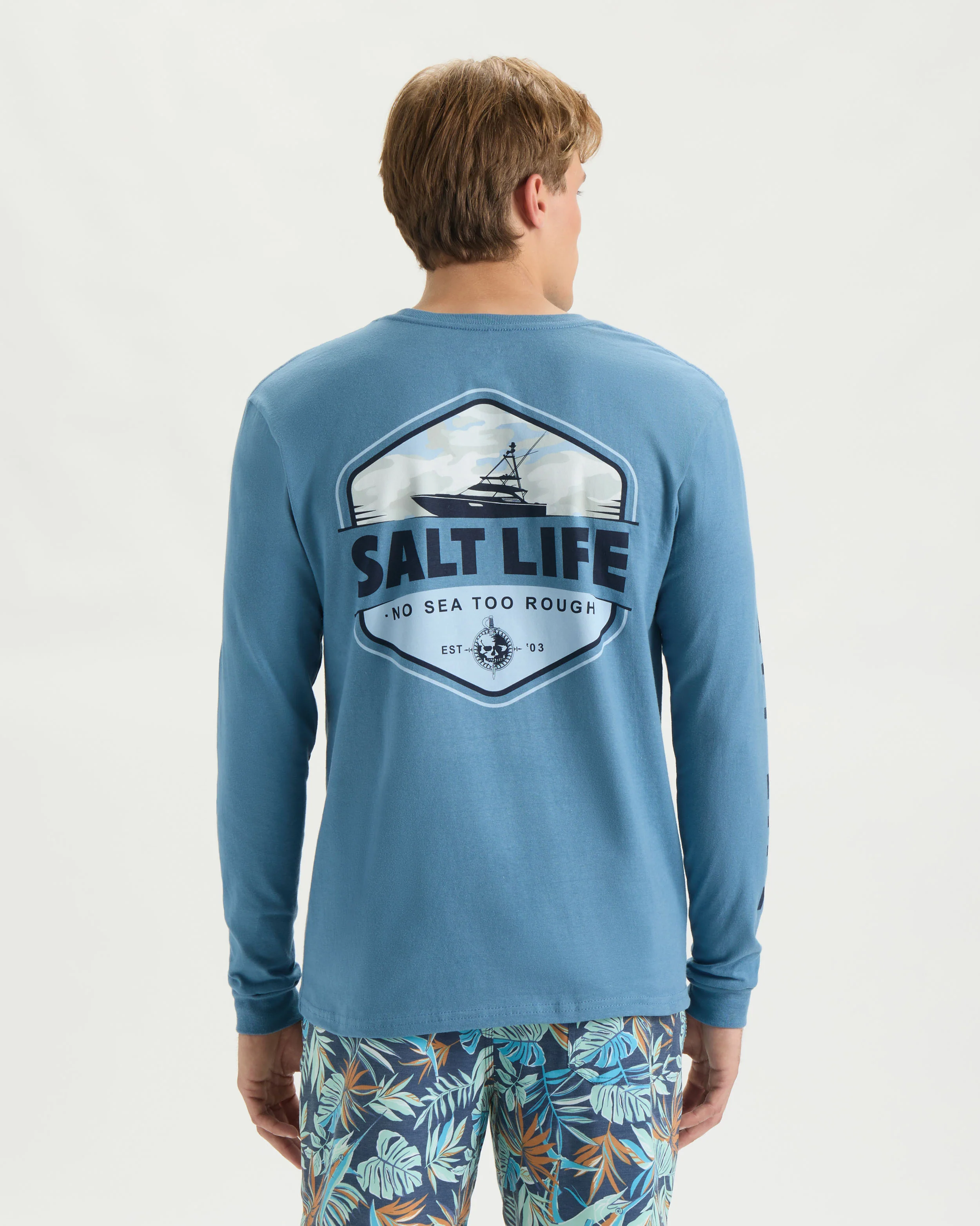 Men’s Heavy Seas Long Sleeve Shirt - Image 4