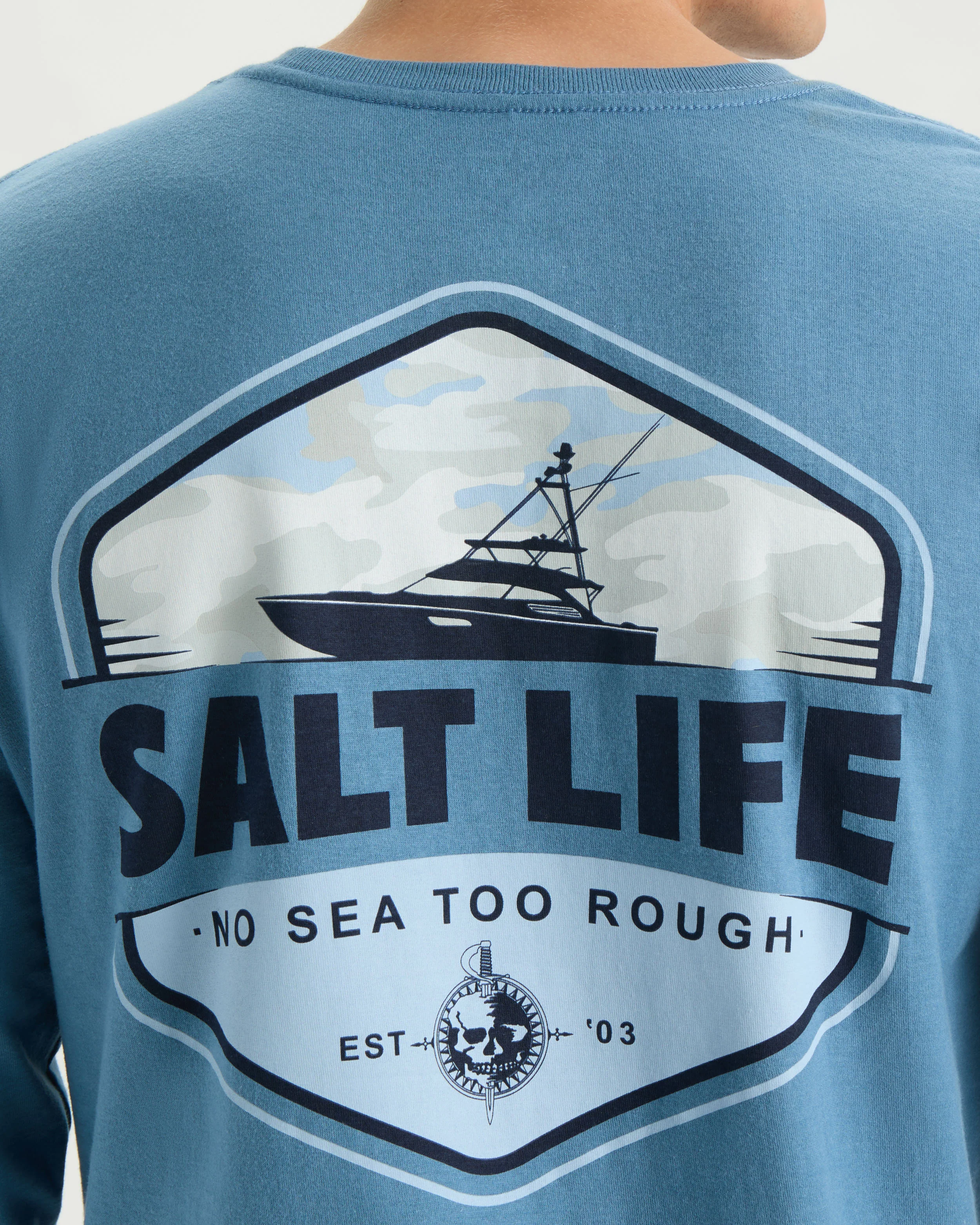 Men’s Heavy Seas Long Sleeve Shirt - Image 5