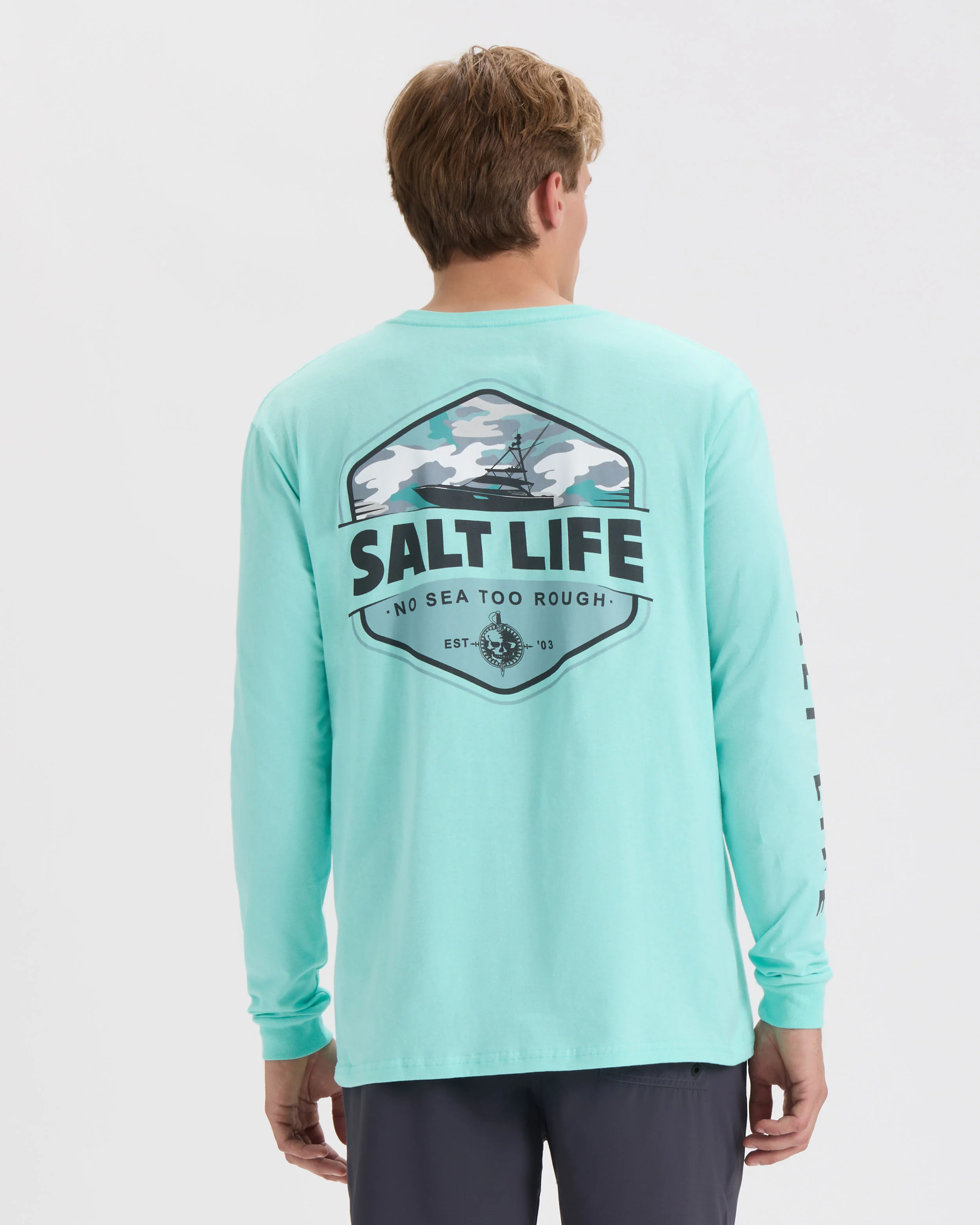 Men’s Heavy Seas Long Sleeve Shirt - Image 3