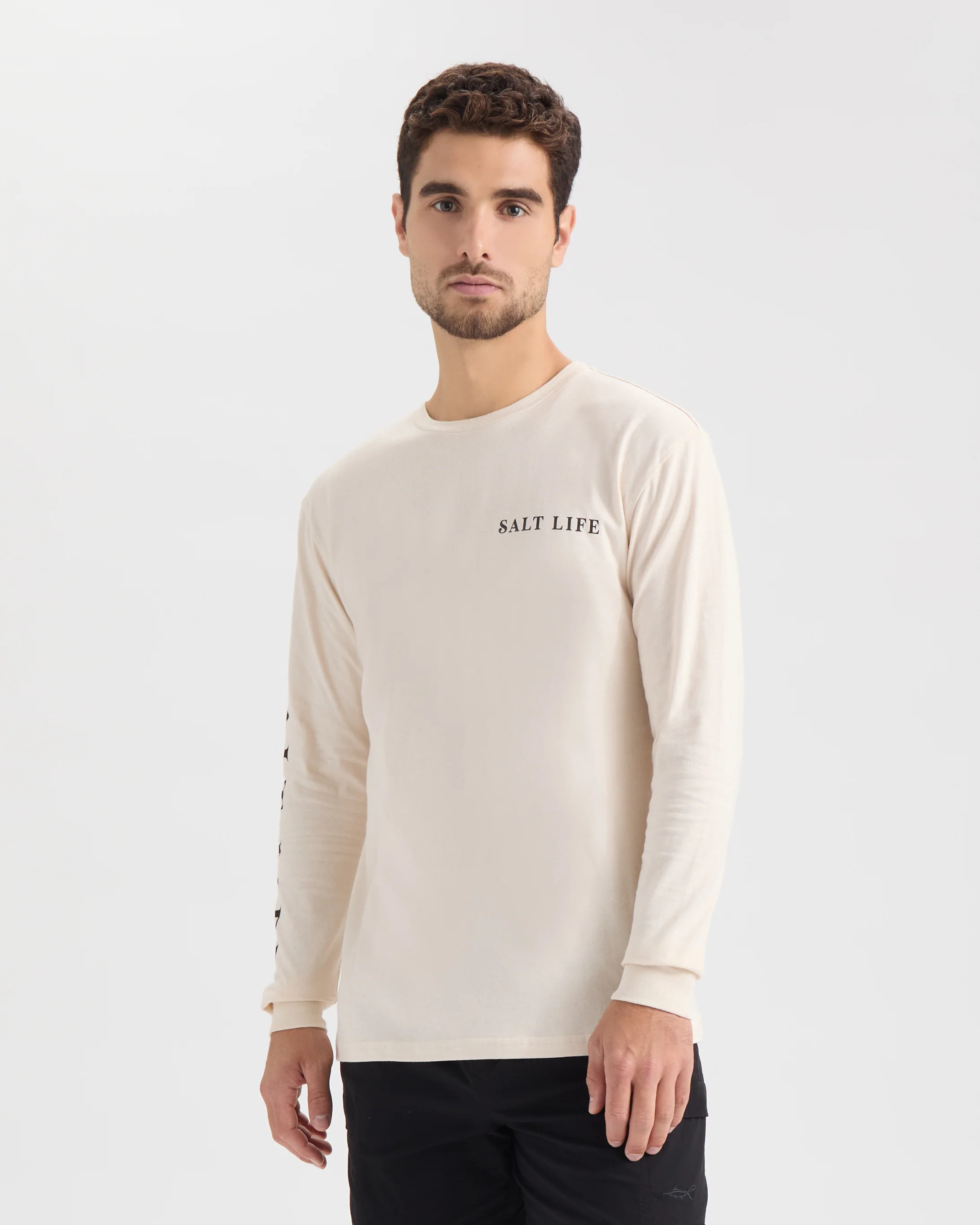 Men’s Jaws of Steel Long Sleeve Shirt - Image 2