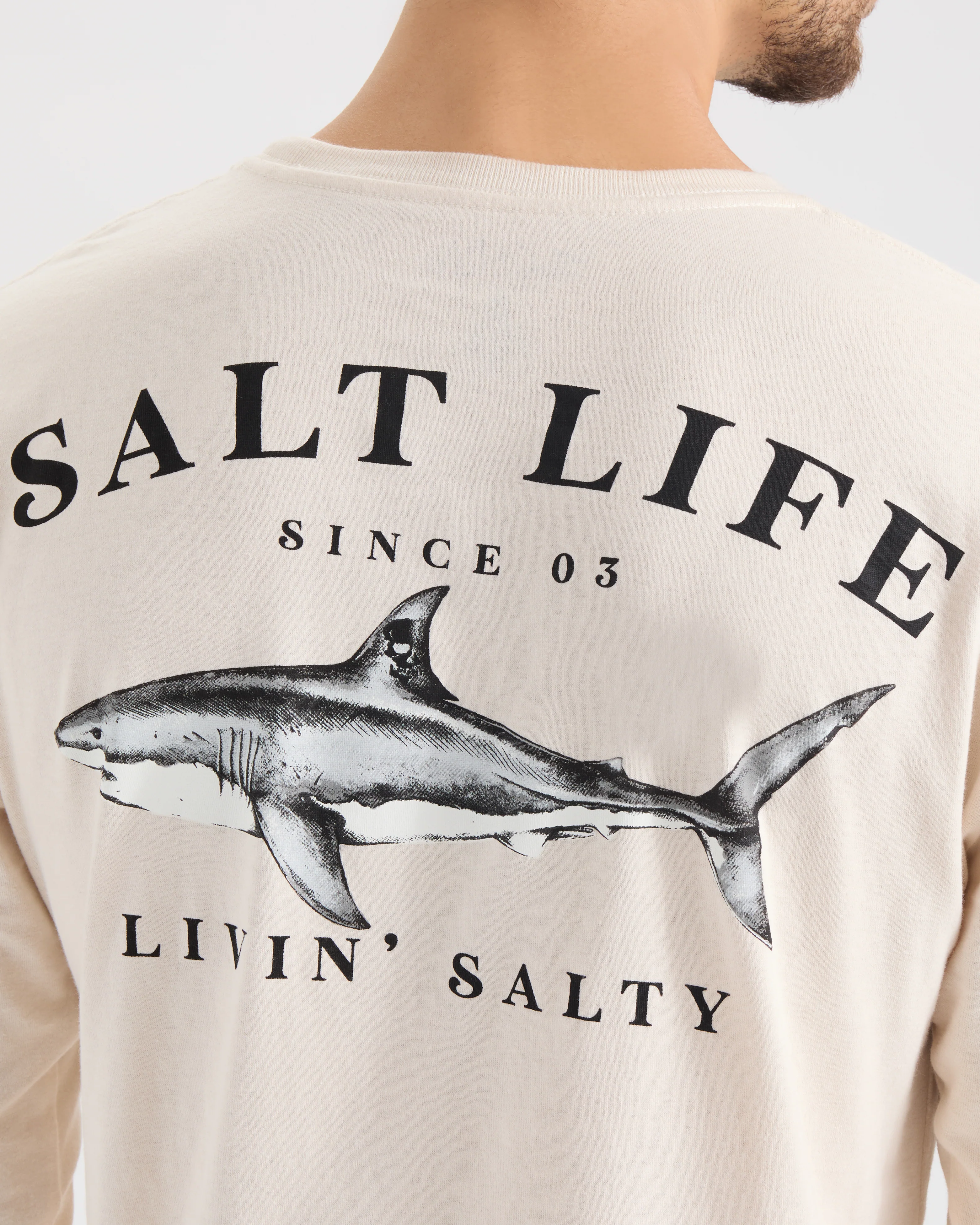 Men’s Jaws of Steel Long Sleeve Shirt - Image 5