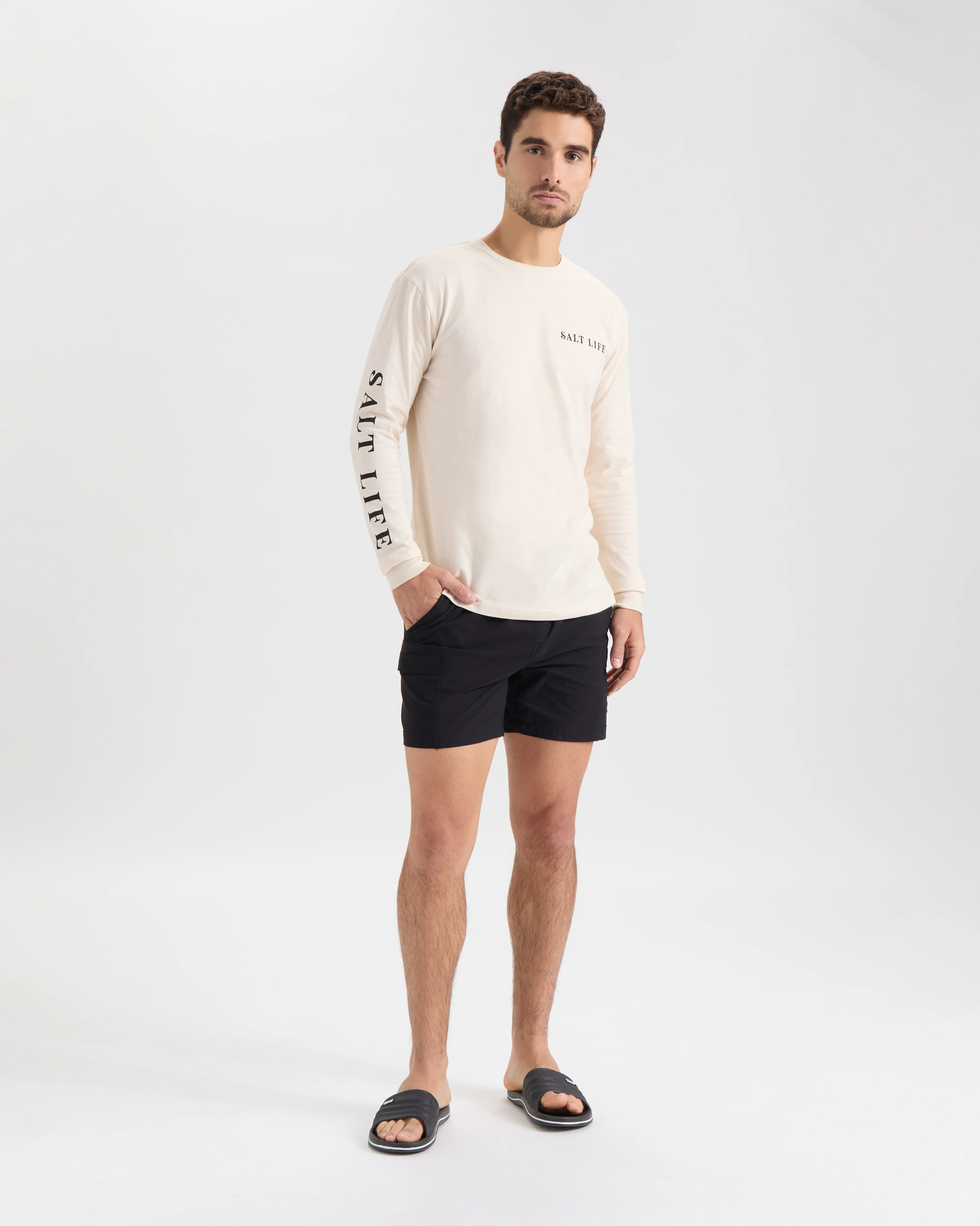Men’s Jaws of Steel Long Sleeve Shirt - Image 6