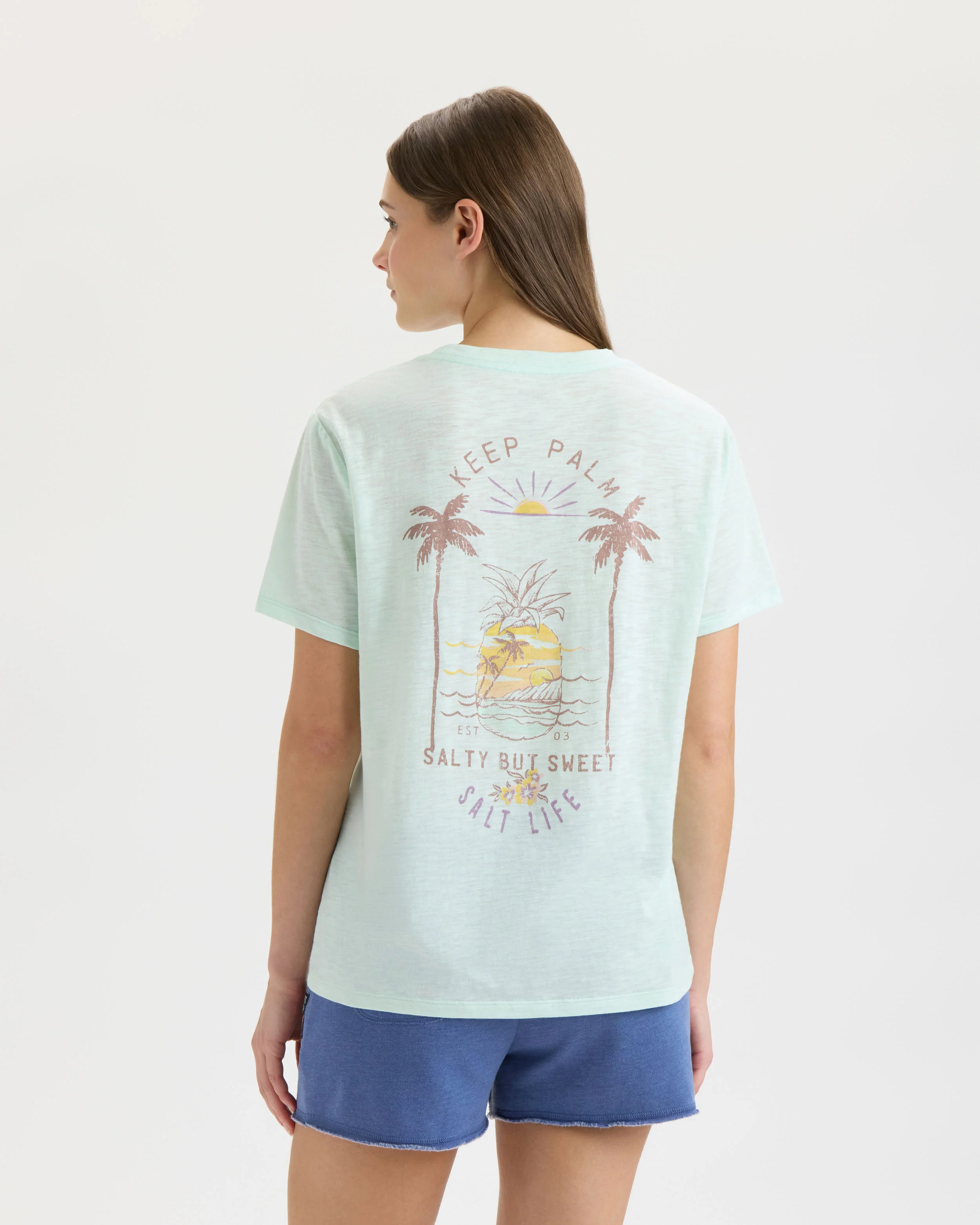 Women’s Keep Palm 2.0 Relaxed Boyfriend Tee - Image 4