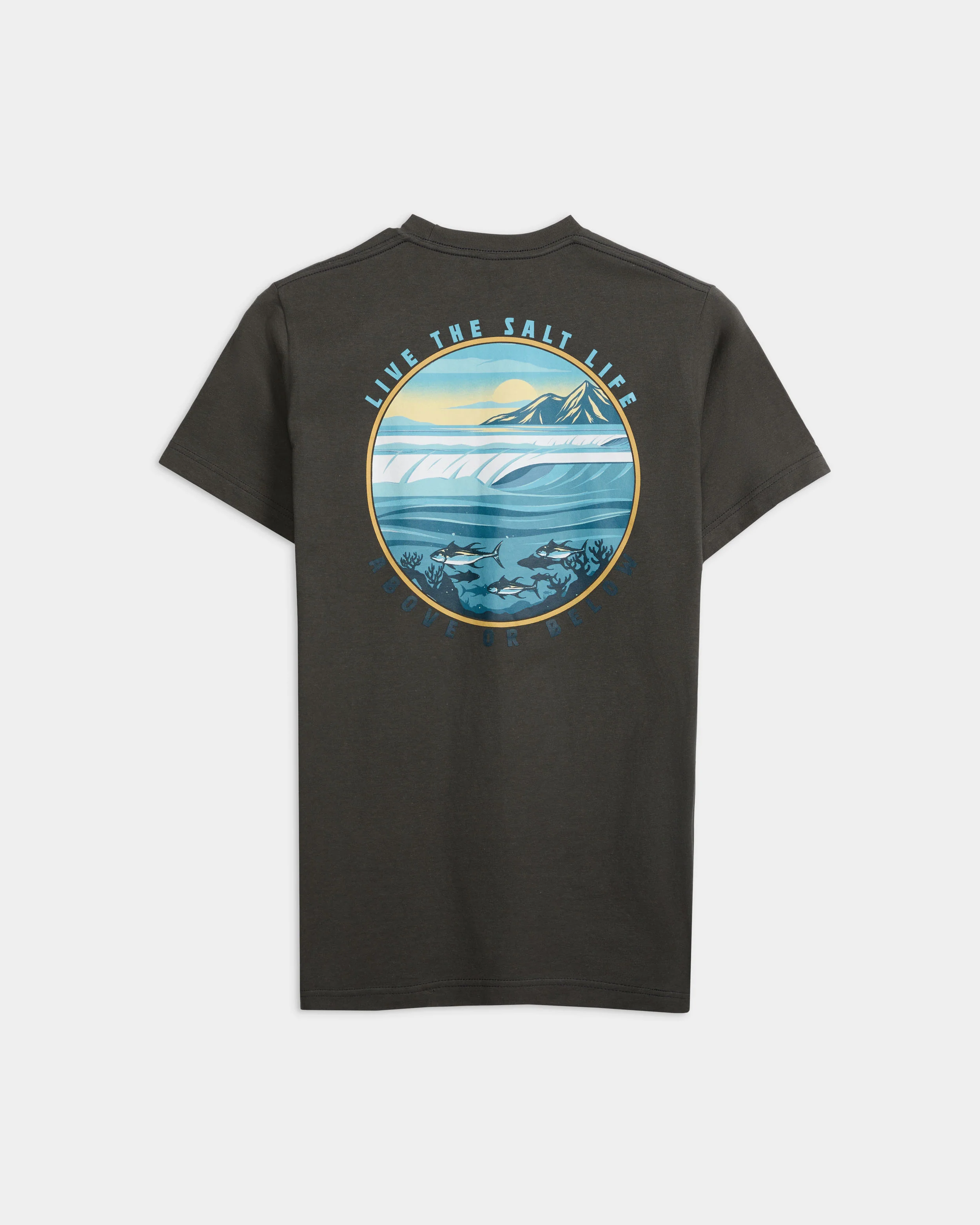 Men's Line Above or Below Short Sleeve Tee