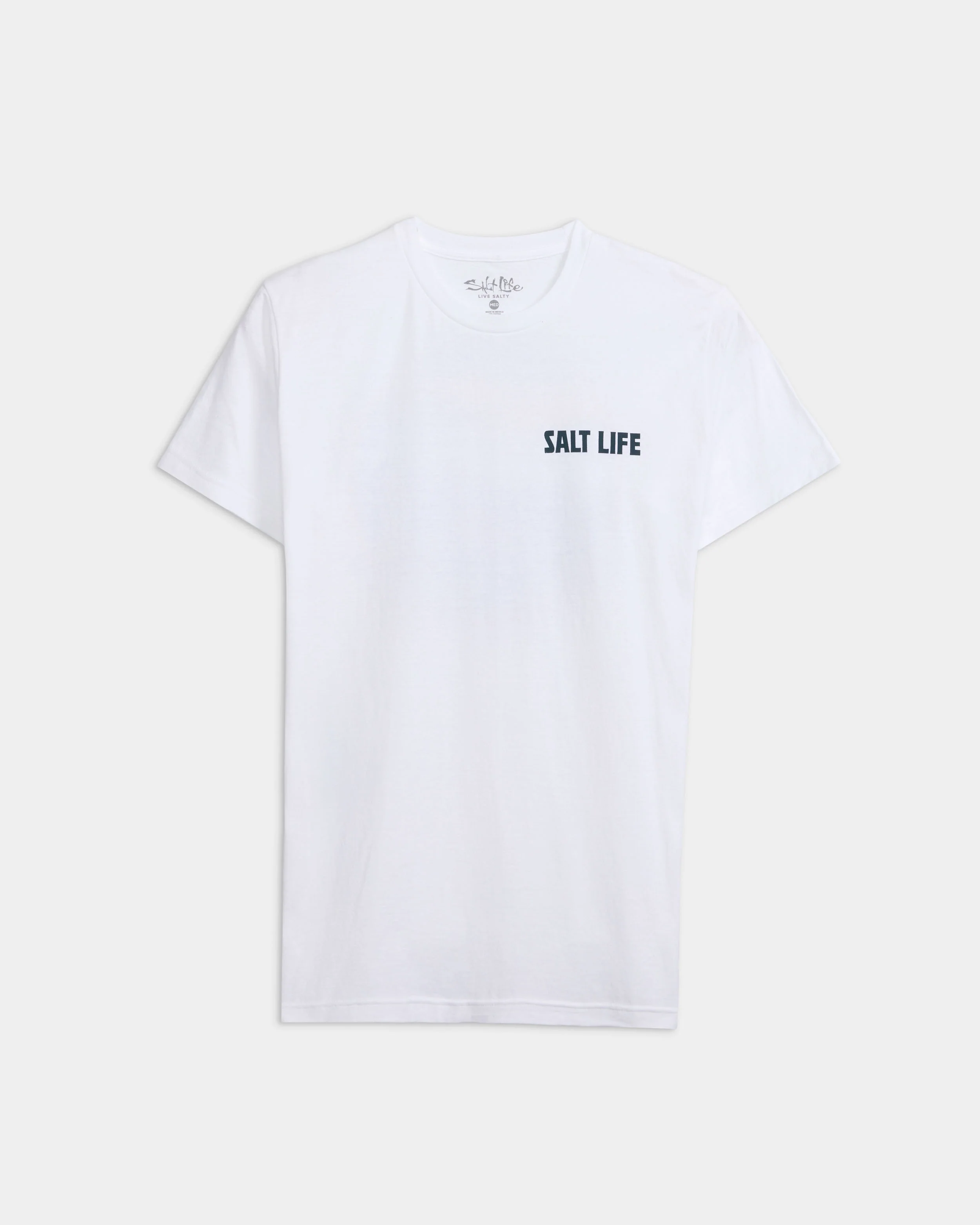 Men's Line Above or Below Short Sleeve Tee - Image 7