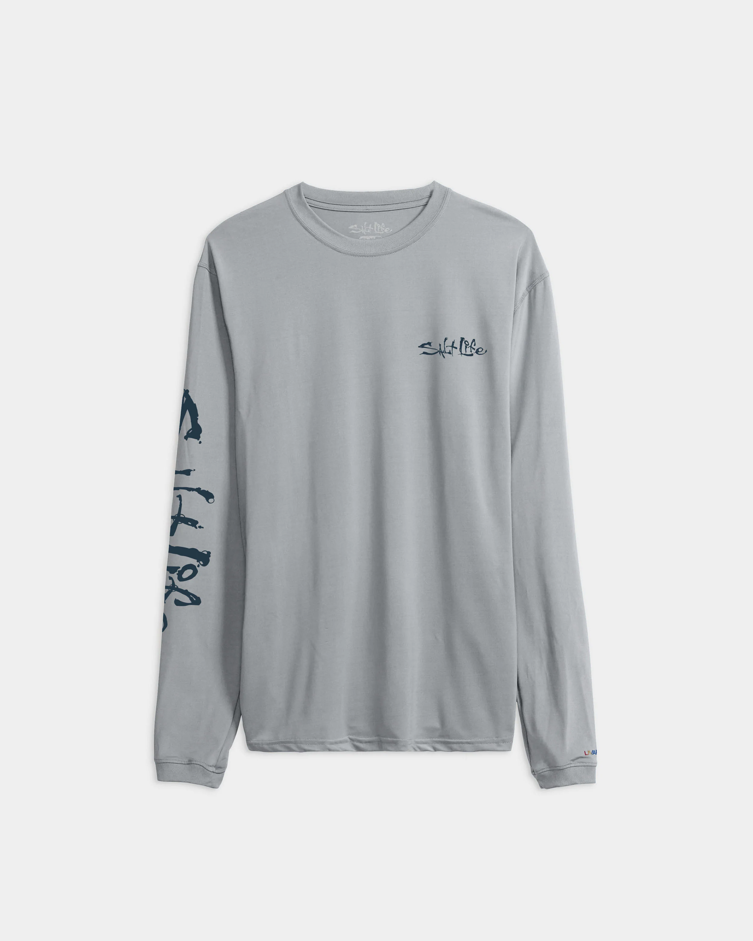 Men’s Liquid Depth Badge Long Sleeve SLX Performance Tee - Image 7