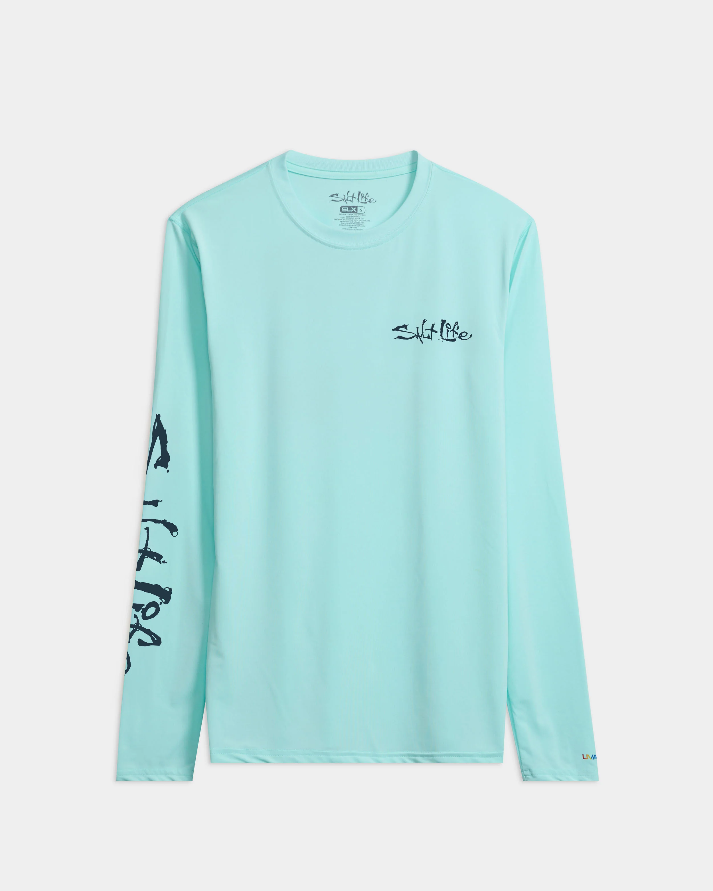 Men’s Liquid Depth Badge Long Sleeve SLX Performance Tee - Image 7